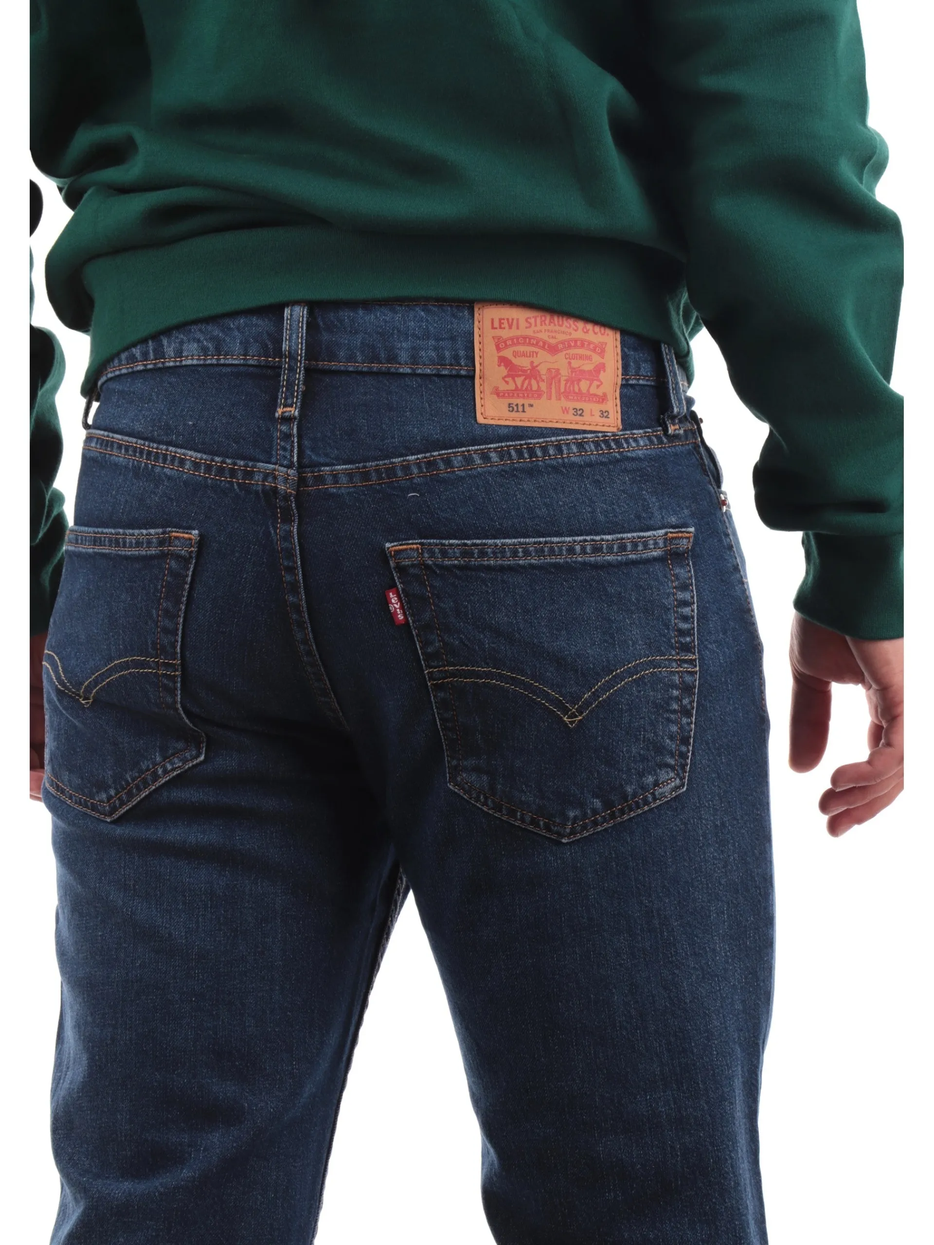 LEVIS Jeans*Jeans Levi's 511 Slim blu da uomo 045115