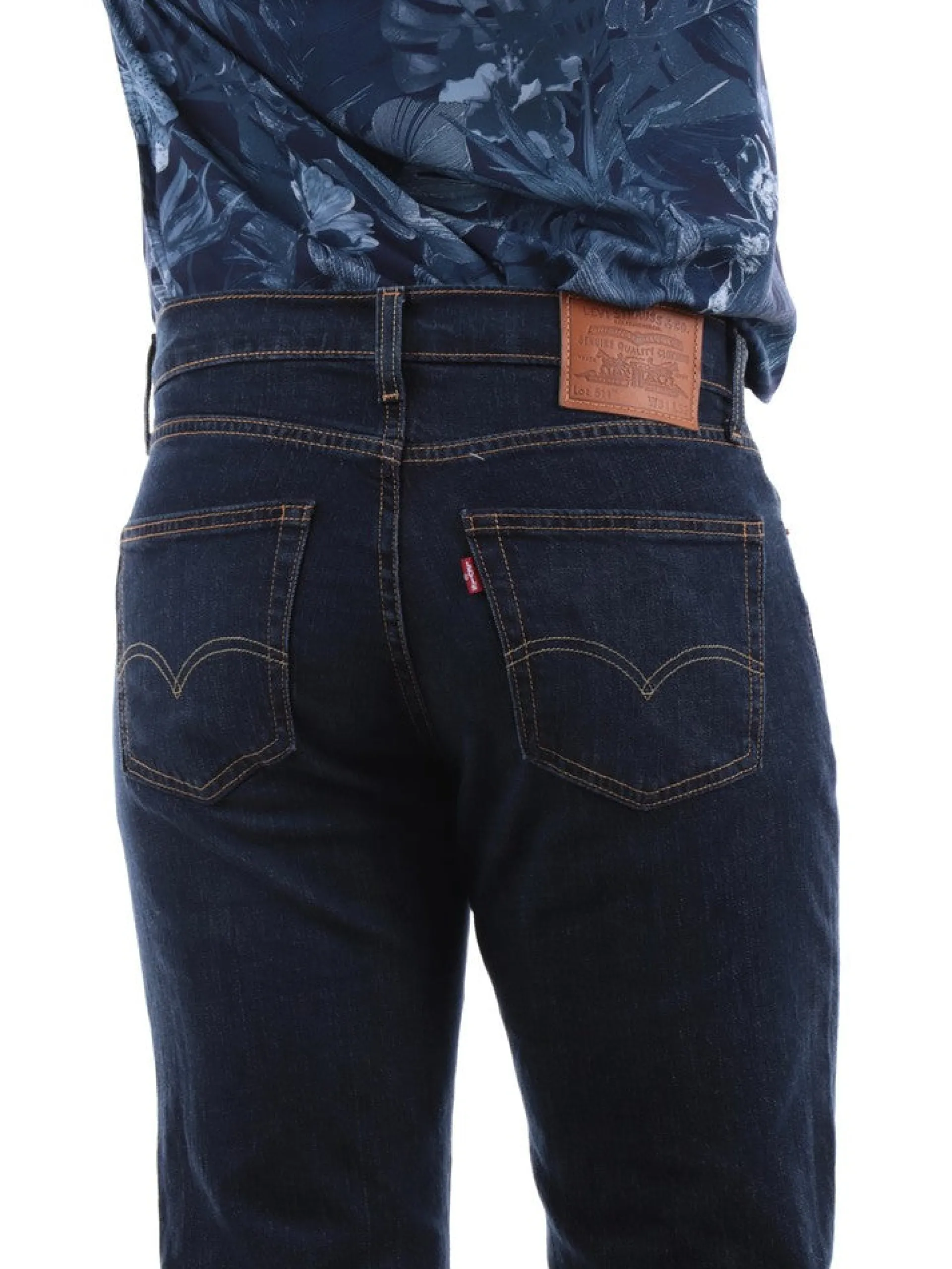 LEVIS Jeans*Jeans 511 Slim blu scuro da uomo 045115