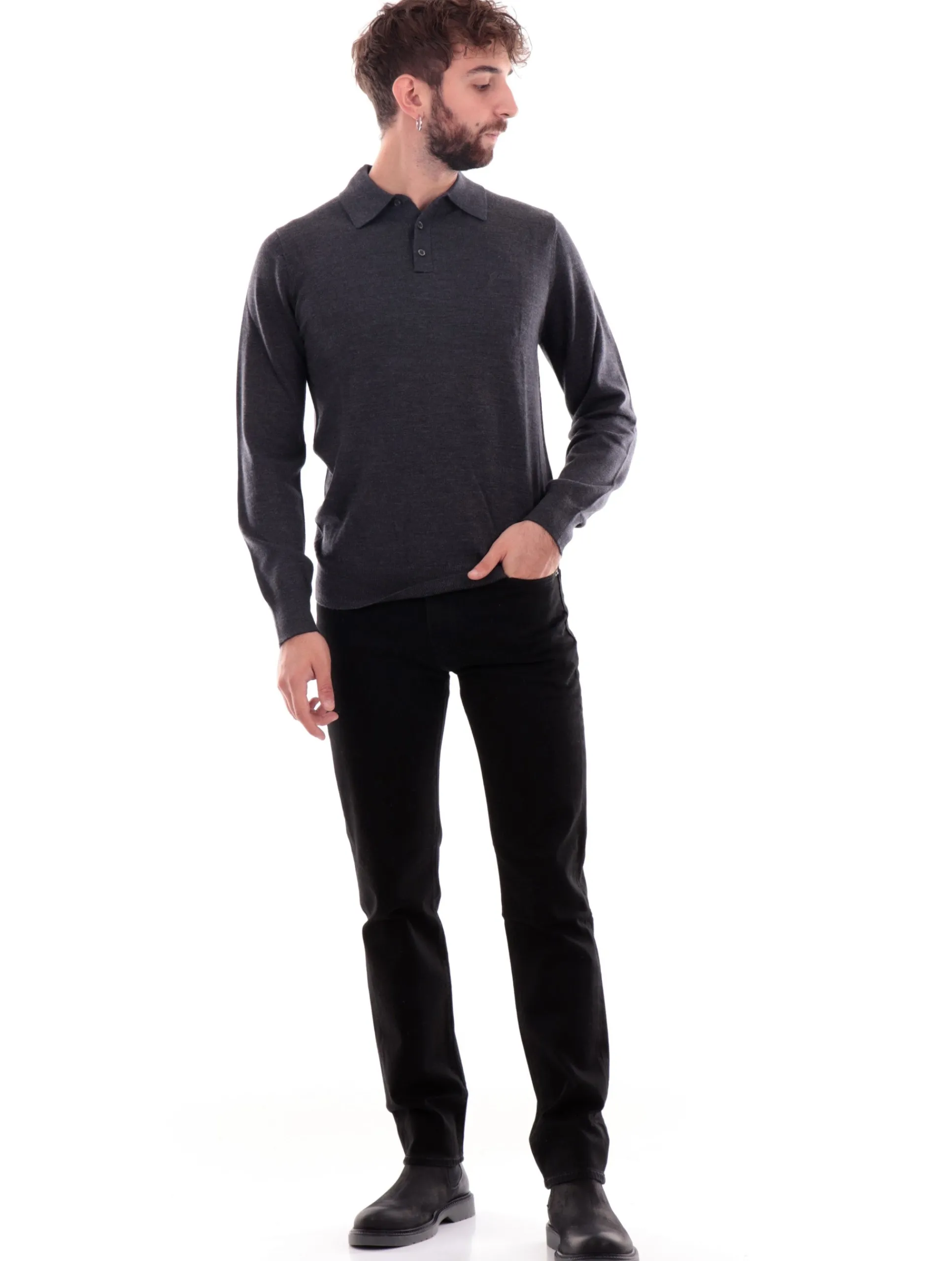 LEVIS Jeans*Jeans Levi's 511 Slim neri da uomo 045111