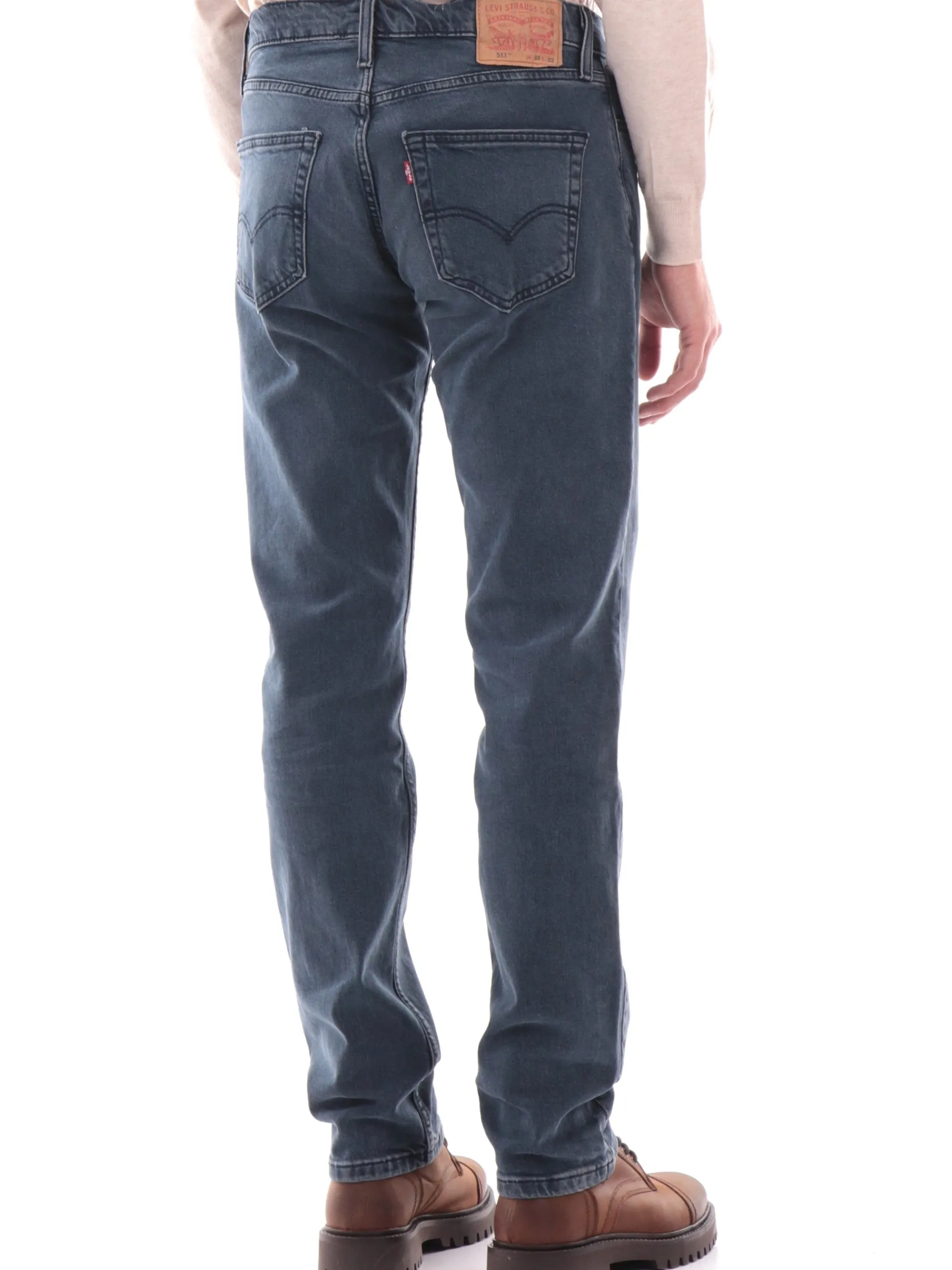 LEVIS Jeans*Jeans 511 Slim stone washed da uomo 045115