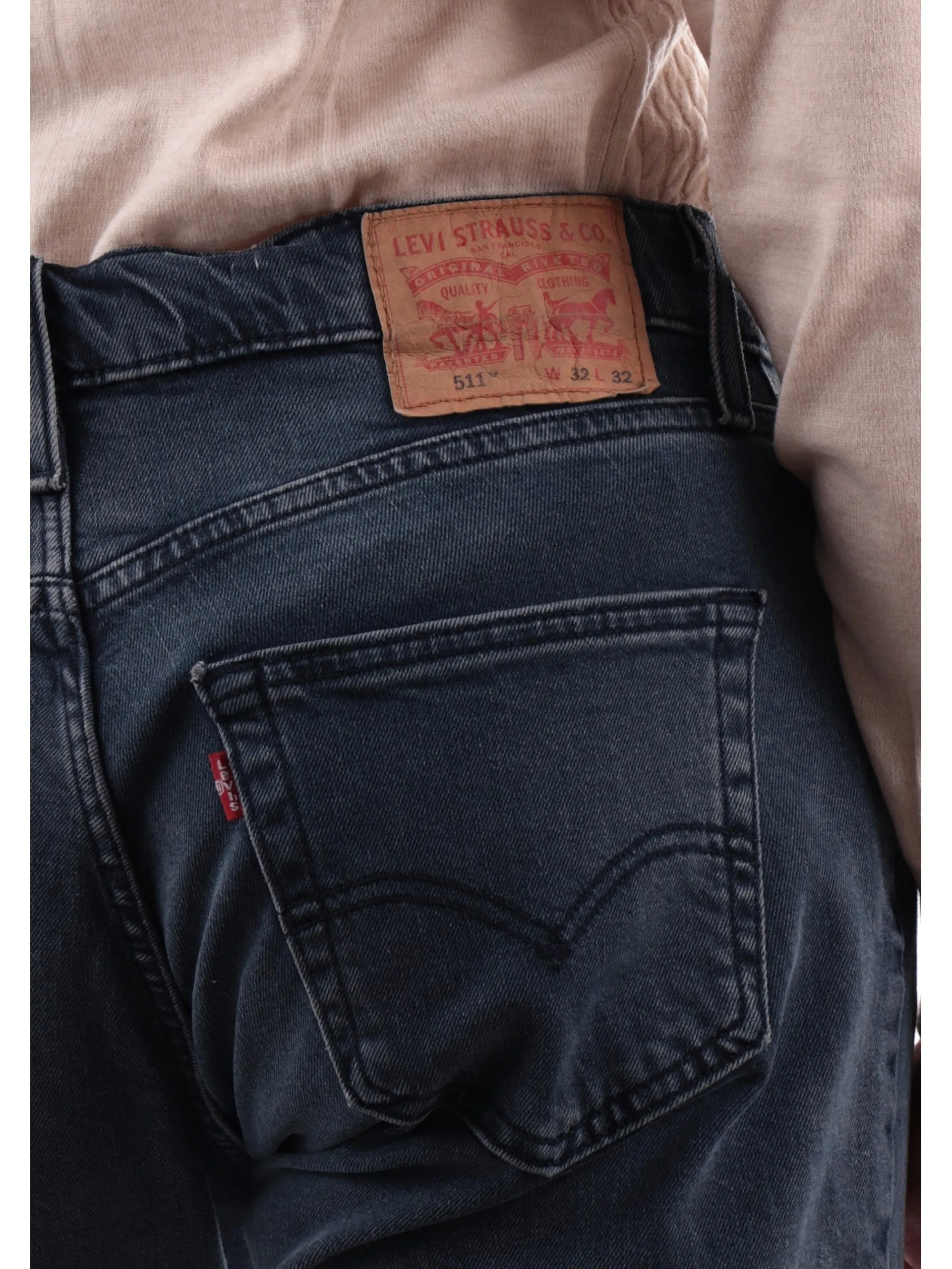 LEVIS Jeans*Jeans 511 Slim stone washed da uomo 045115