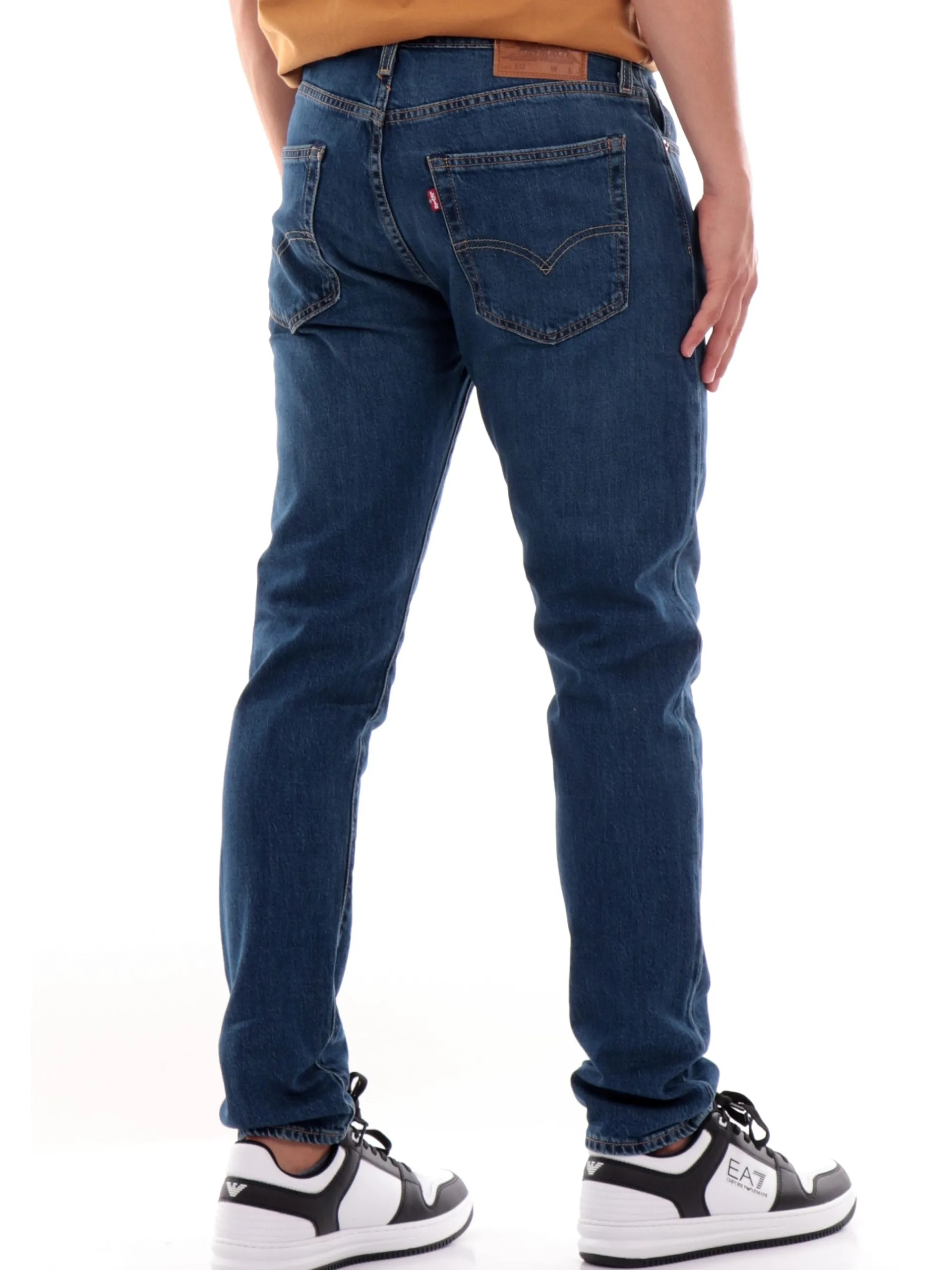 LEVIS Jeans*Jeans Levi's 512 Slim Taper blu scuro da uomo 288331