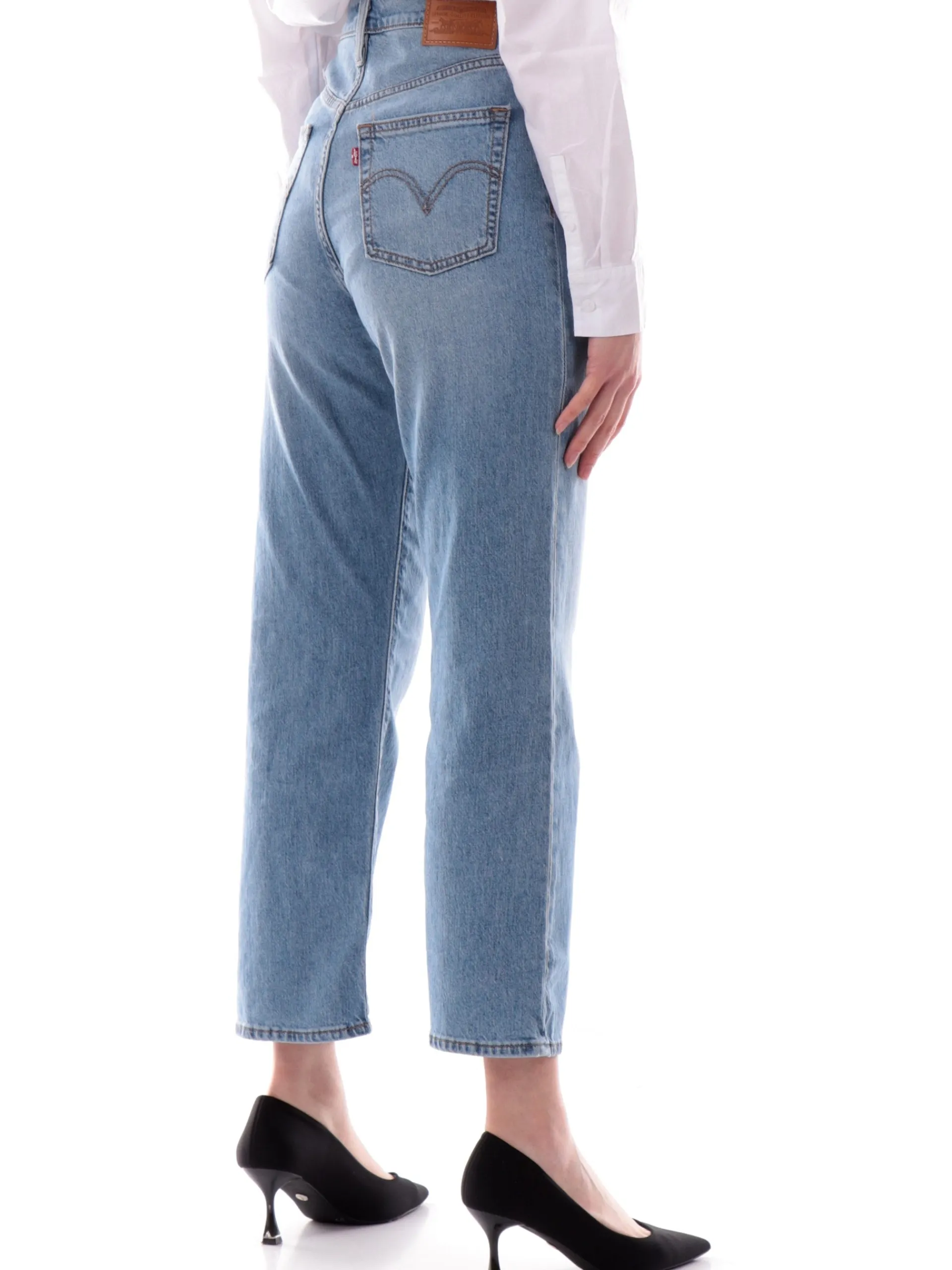 LEVIS Jeans*Jeans Ribcage Straight blu da donna Slim 7269302