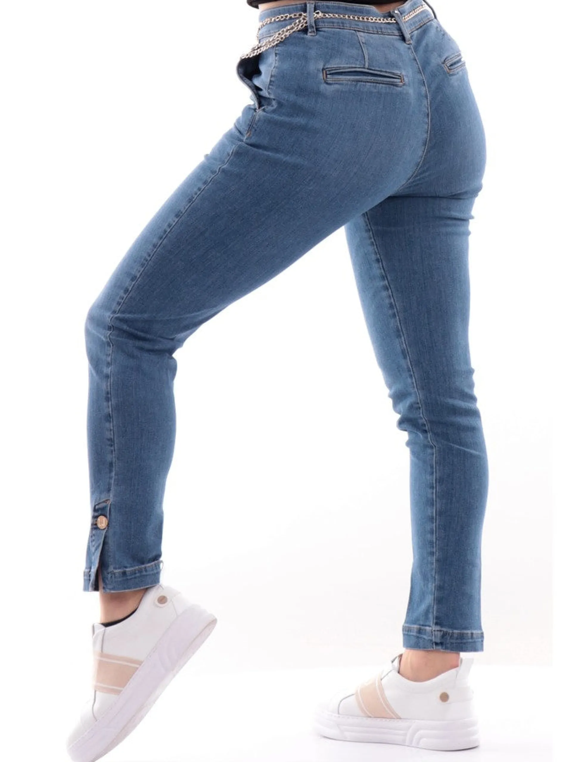LIU JO MILANO Jeans*Jeans Liu Jo blu da donna chino UA3149D4792