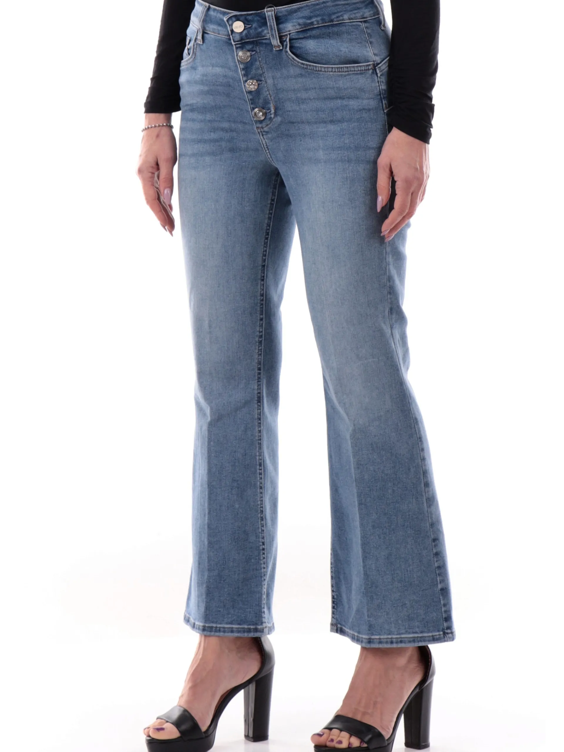 LIU JO MILANO Jeans*Jeans Liu Jo blu Princess da donna a zampa UA5040D4615