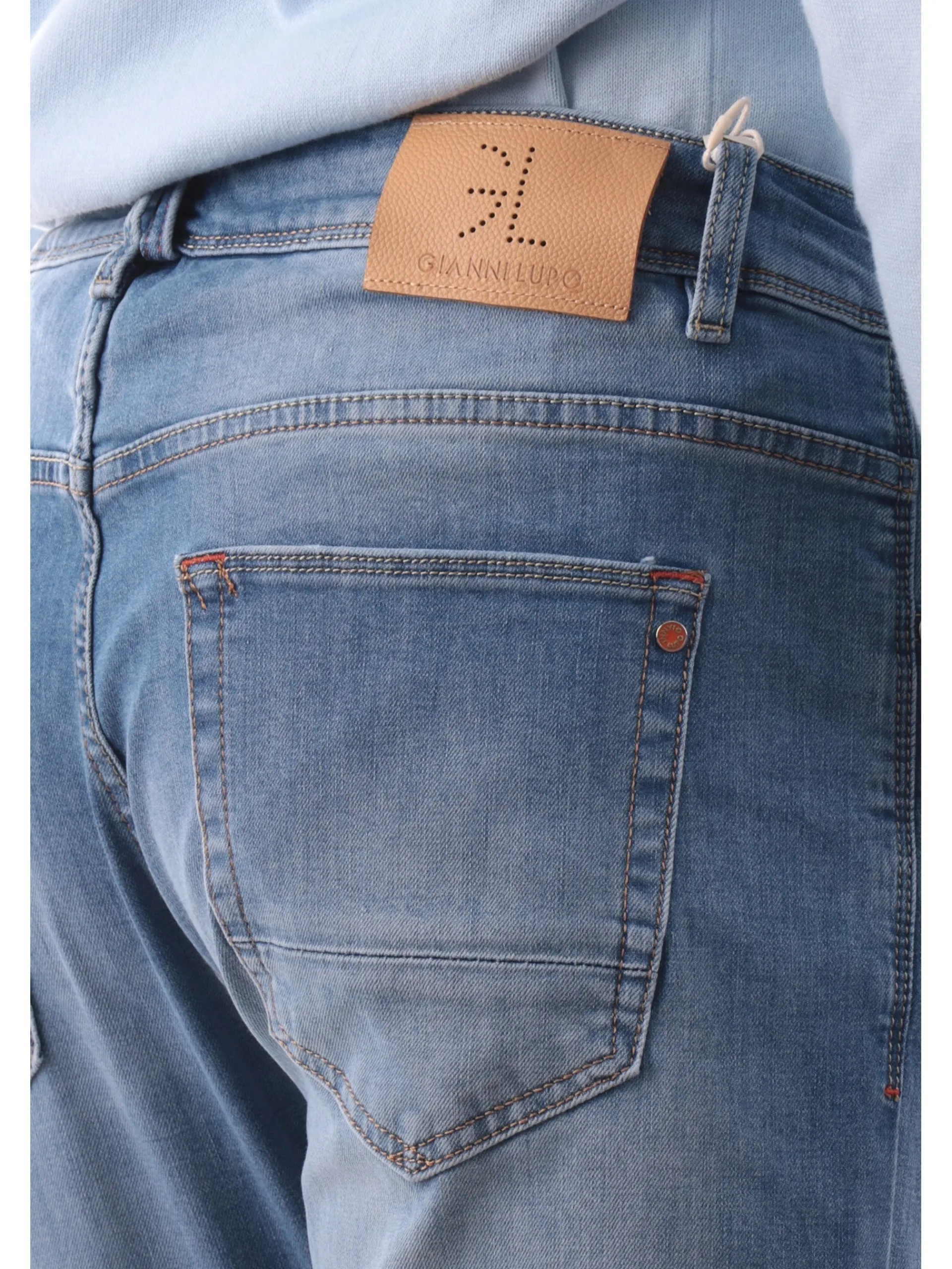 GIANNI LUPO Jeans*Jeans Slim blu da uomo Bruce GL6262QS25
