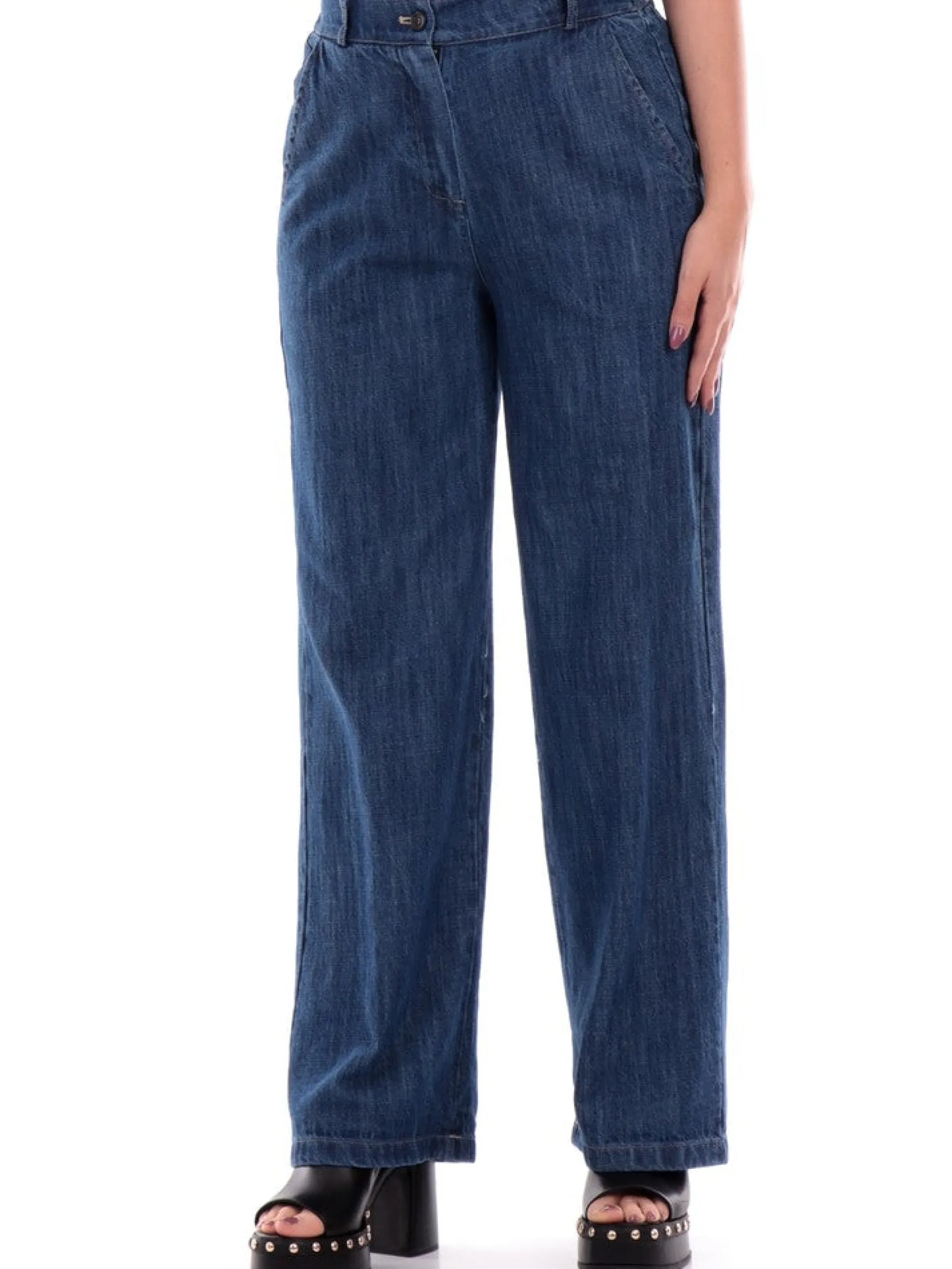 WUSIDE Pantaloni*Jeans Wu'Side blu da donna 23790