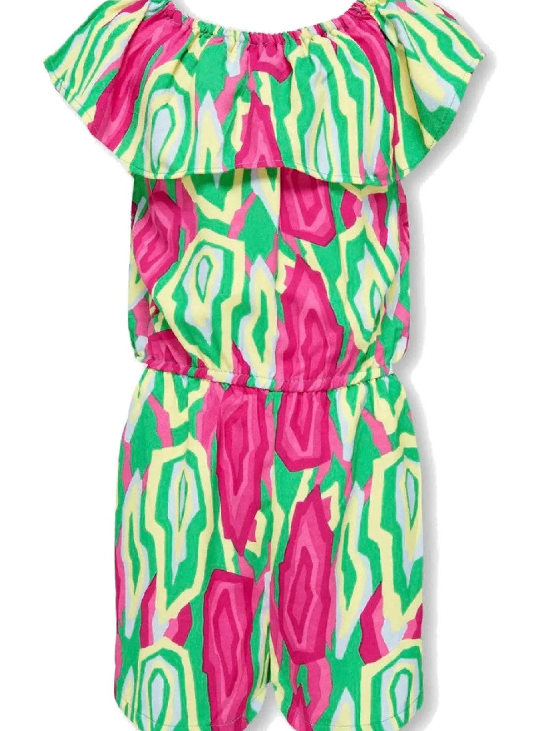 ONLY Vestiti*Jumpsuit verde da bambina geo 15238001