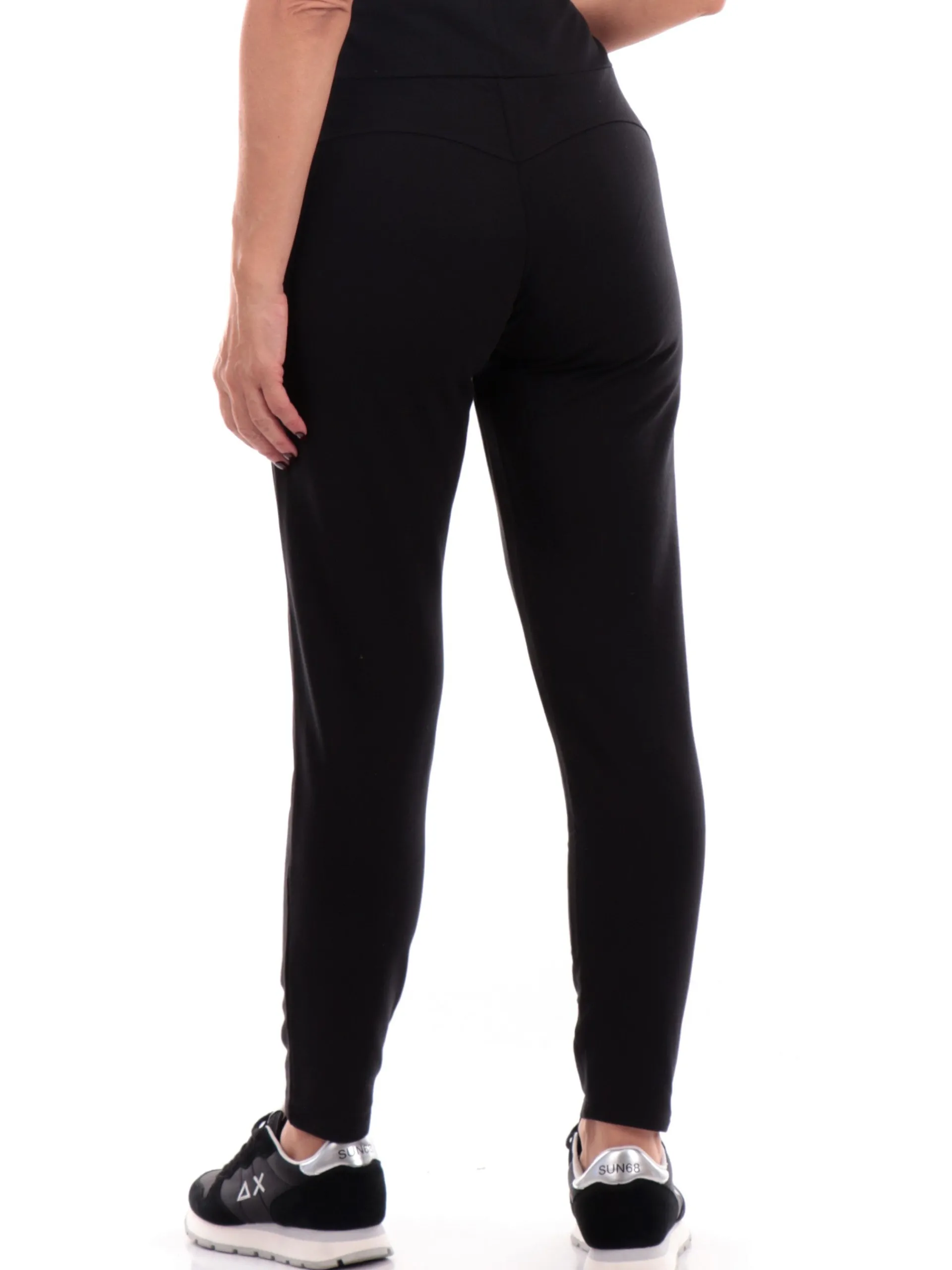 FREDDY Leggings*Leggings neri da donna logo con strass F4WCRP13