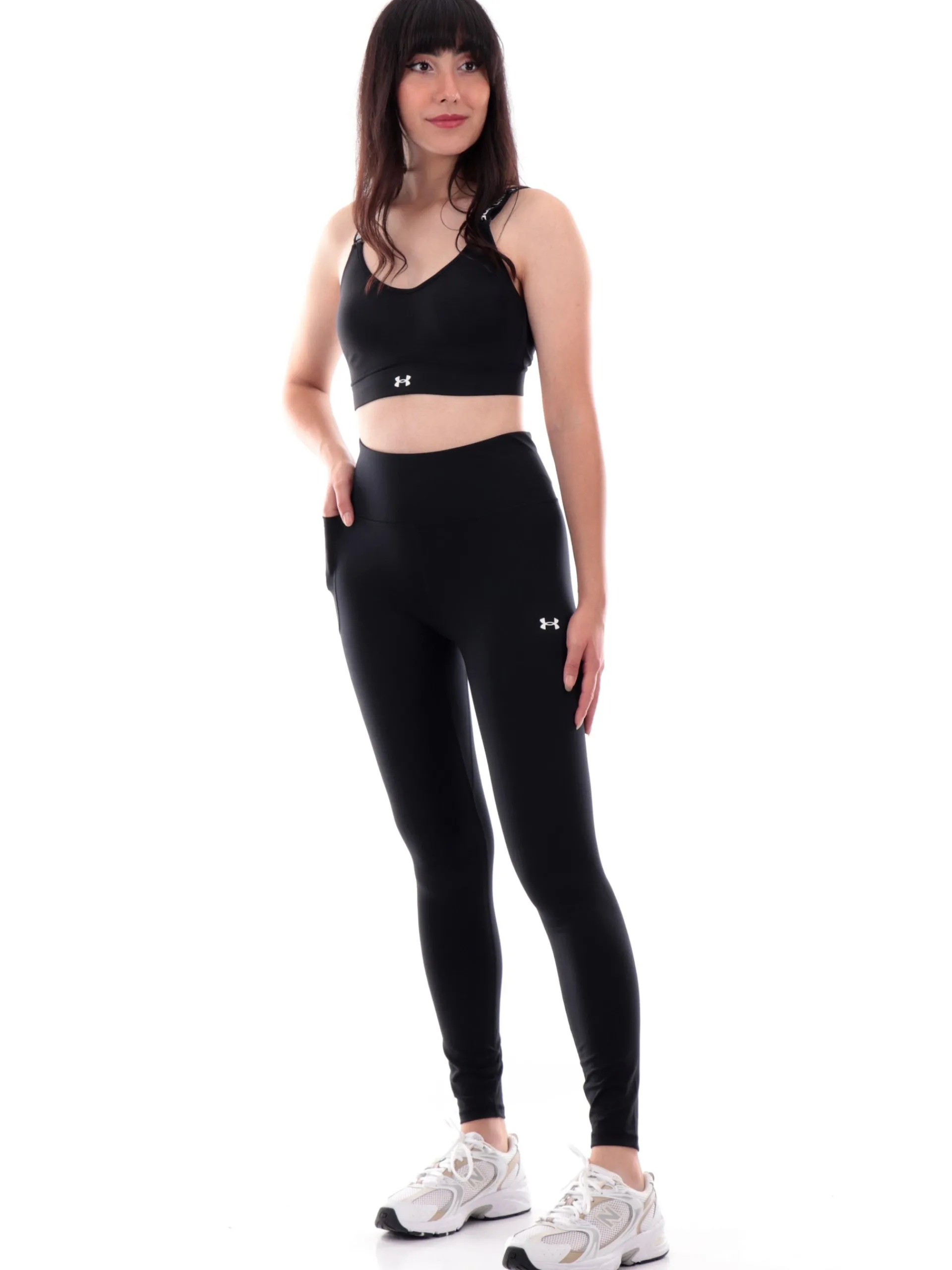 UNDER ARMOUR Leggings*Leggings Motion Emea neri da donna con taschino 13886490