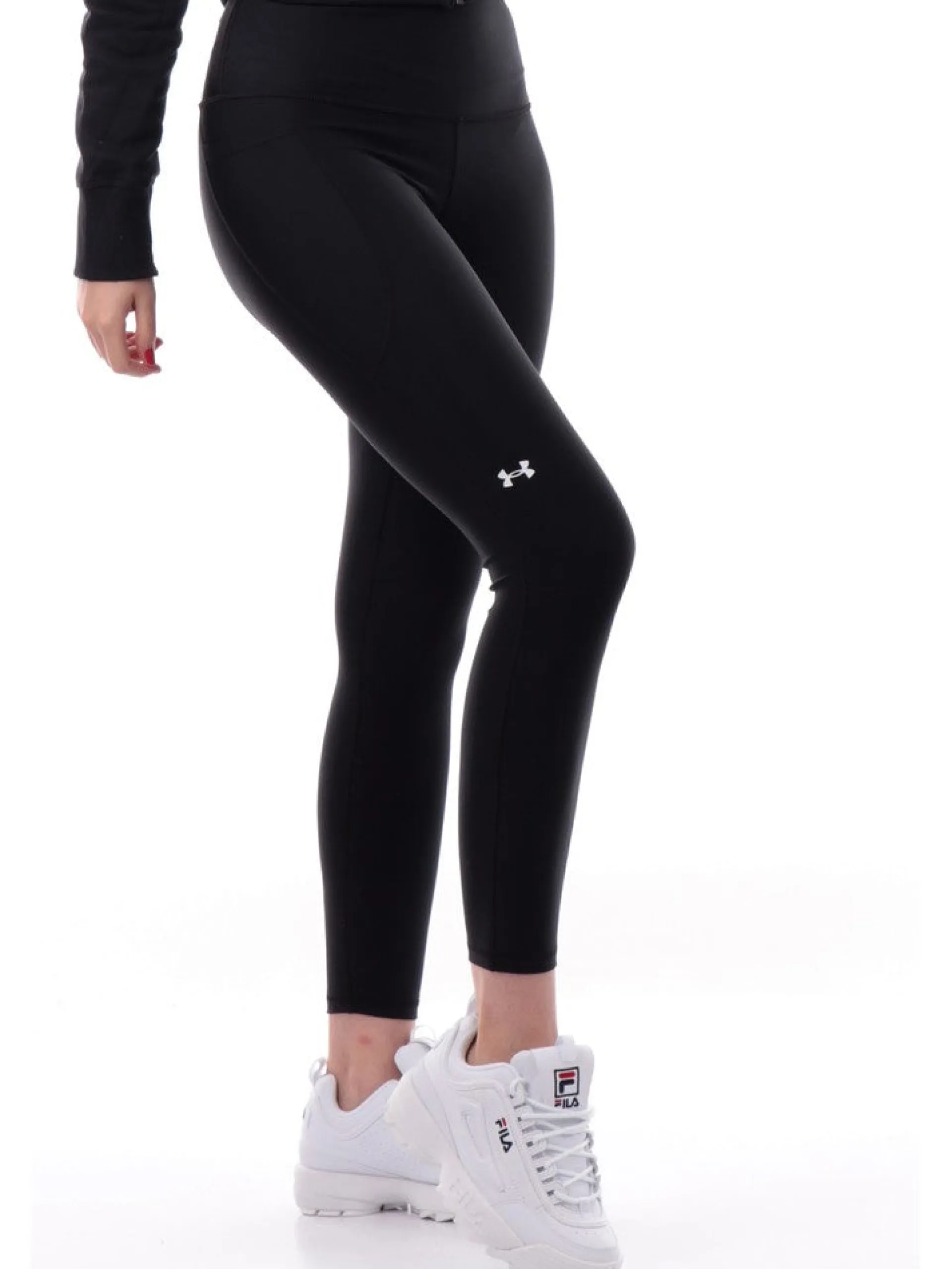 UNDER ARMOUR Leggings*Leggings neri da donna con tasca lato destro 13653350