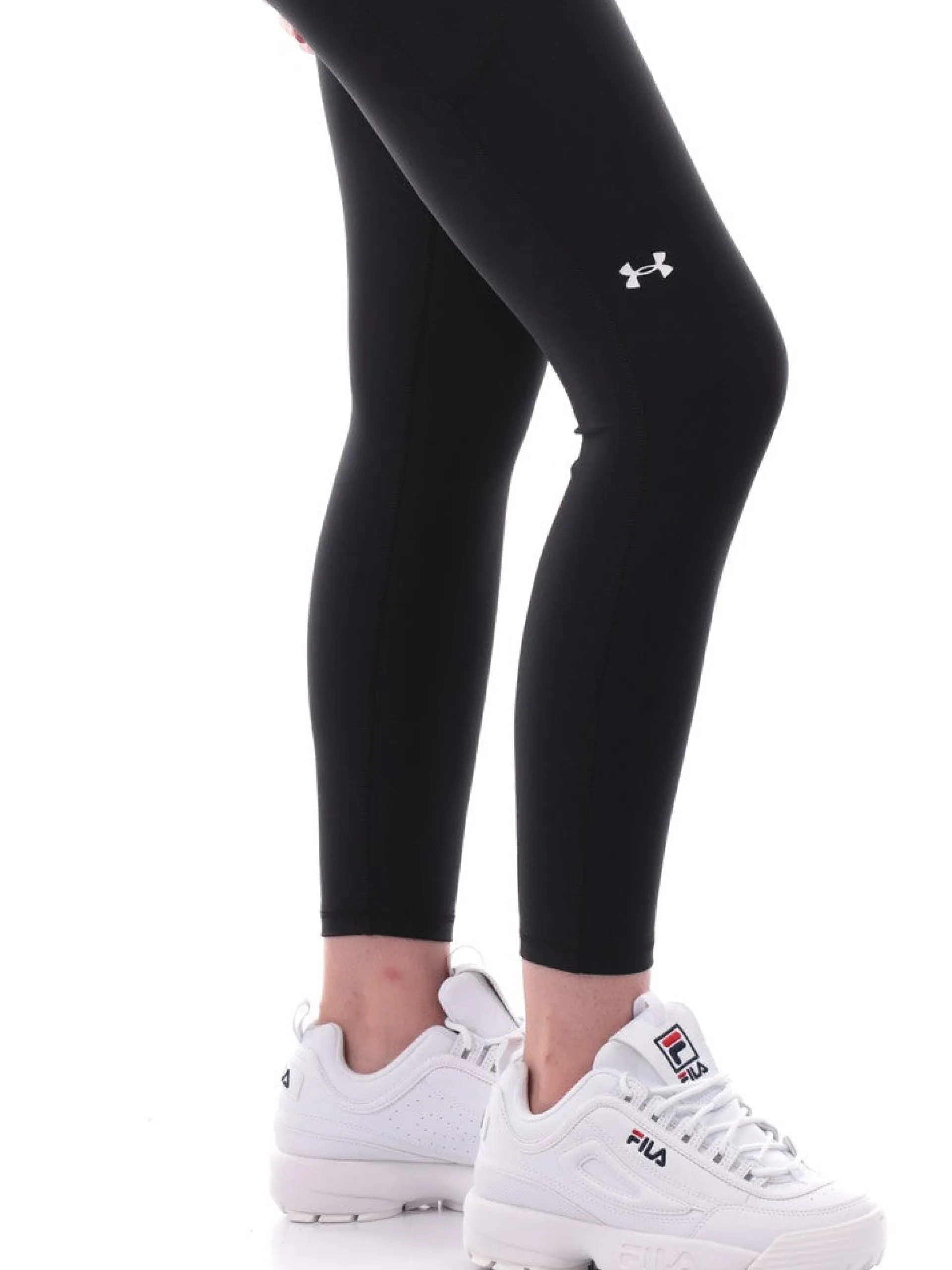 UNDER ARMOUR Leggings*Leggings neri da donna con tasca lato destro 13653350