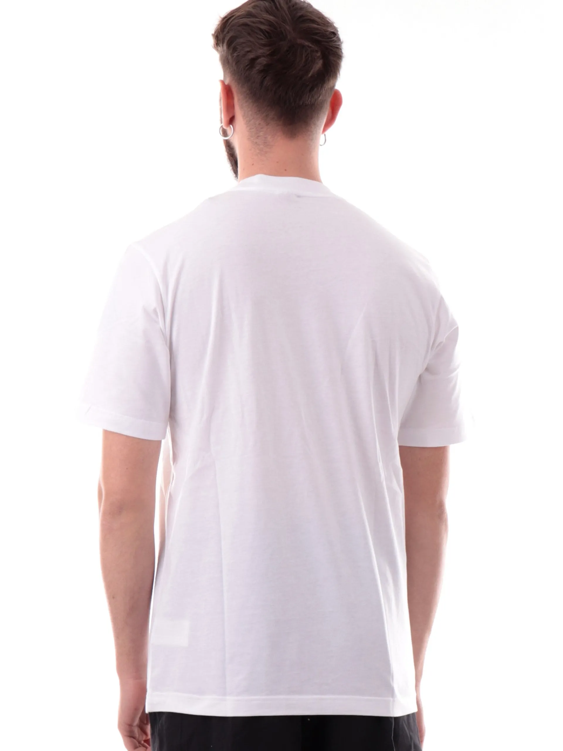 ADIDAS EQUIPMENT T-Shirt*Maglia Adidas bianca da uomo logo Adidas nero JE9000