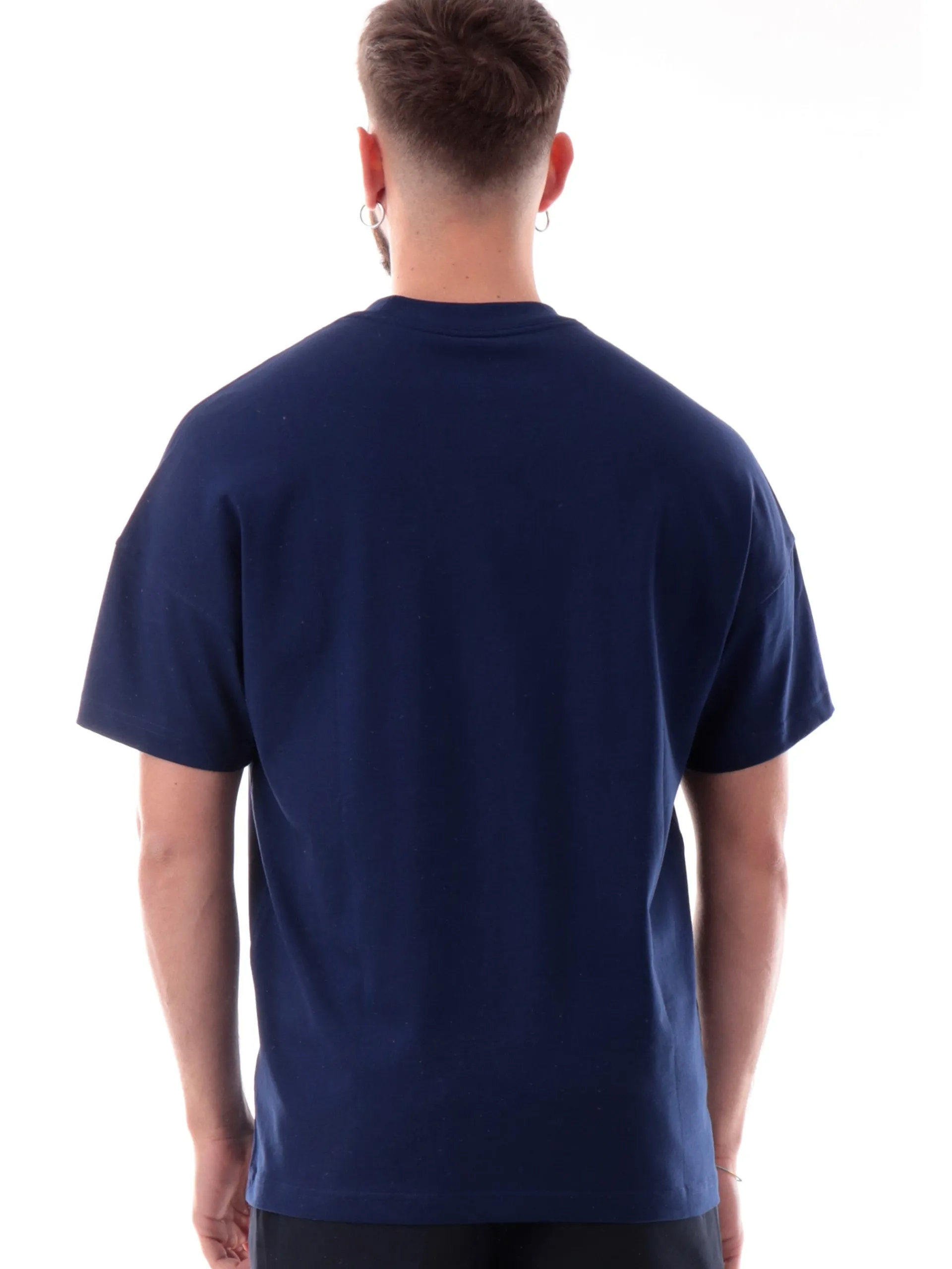 ADIDAS EQUIPMENT T-Shirt*Maglia Adidas blu da uomo logo ricamato JC5347