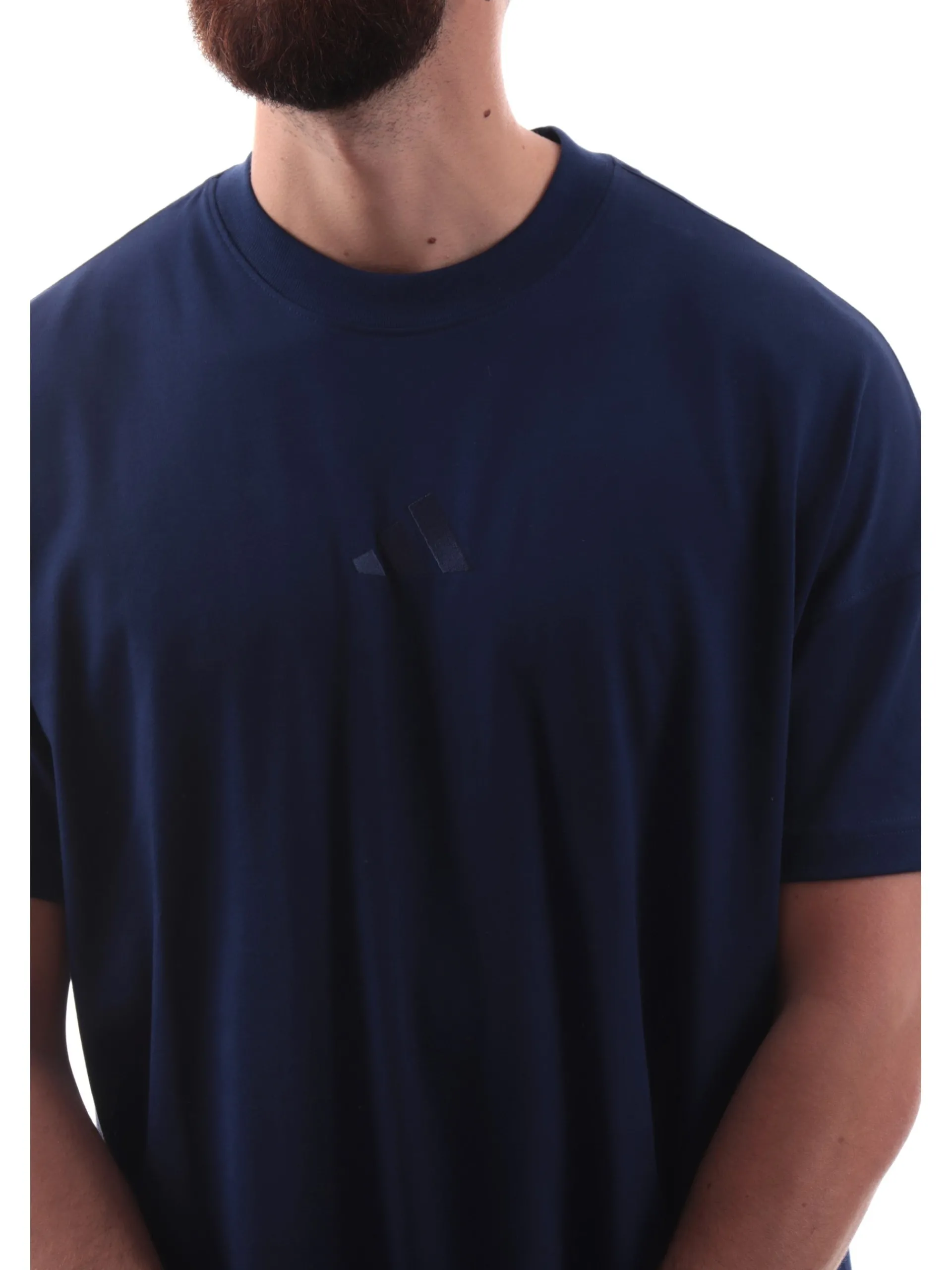 ADIDAS EQUIPMENT T-Shirt*Maglia Adidas blu da uomo logo ricamato JC5347