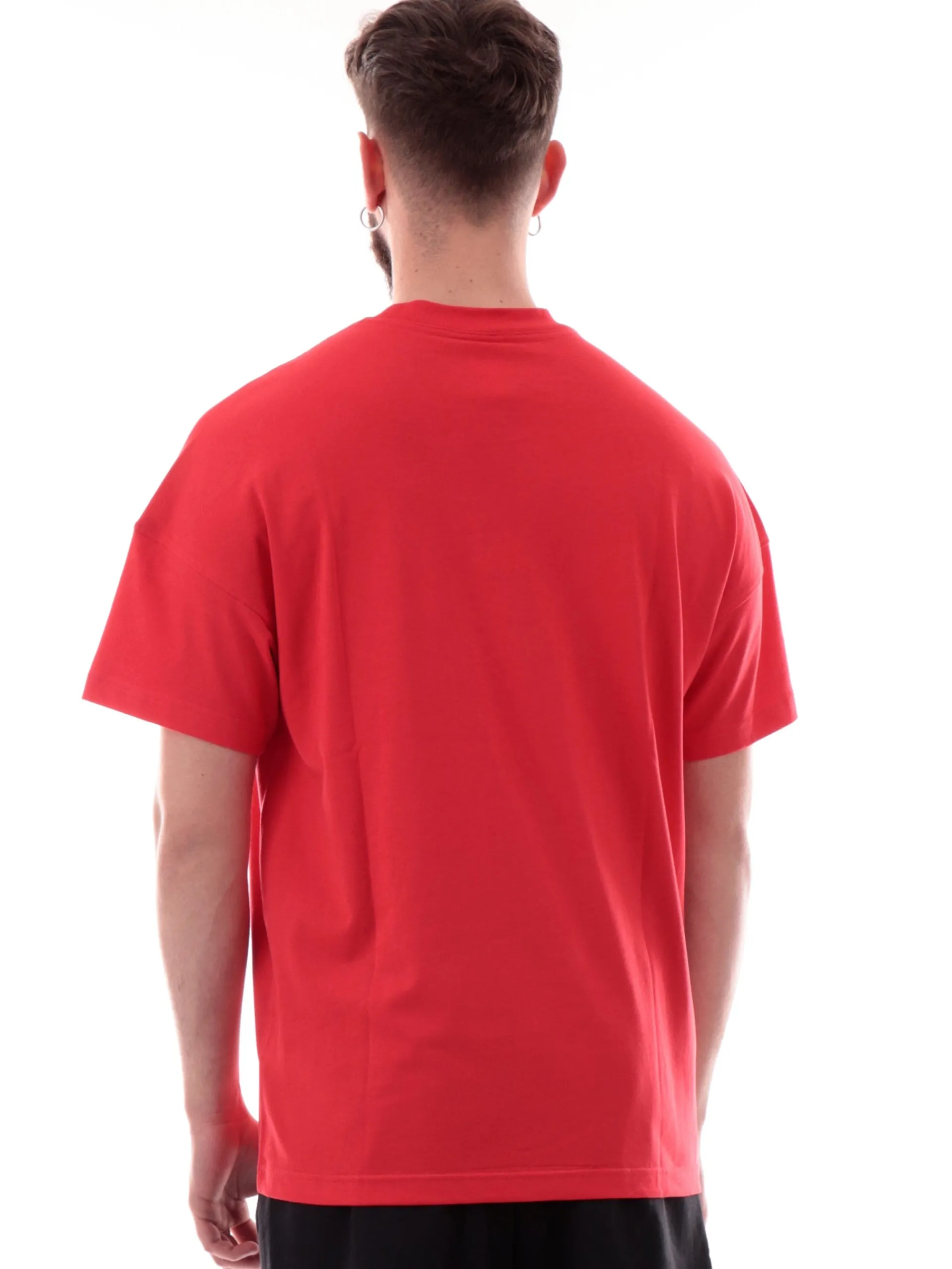 ADIDAS EQUIPMENT T-Shirt*Maglia Adidas rossa da uomo logo Adidas ricamato JC5346