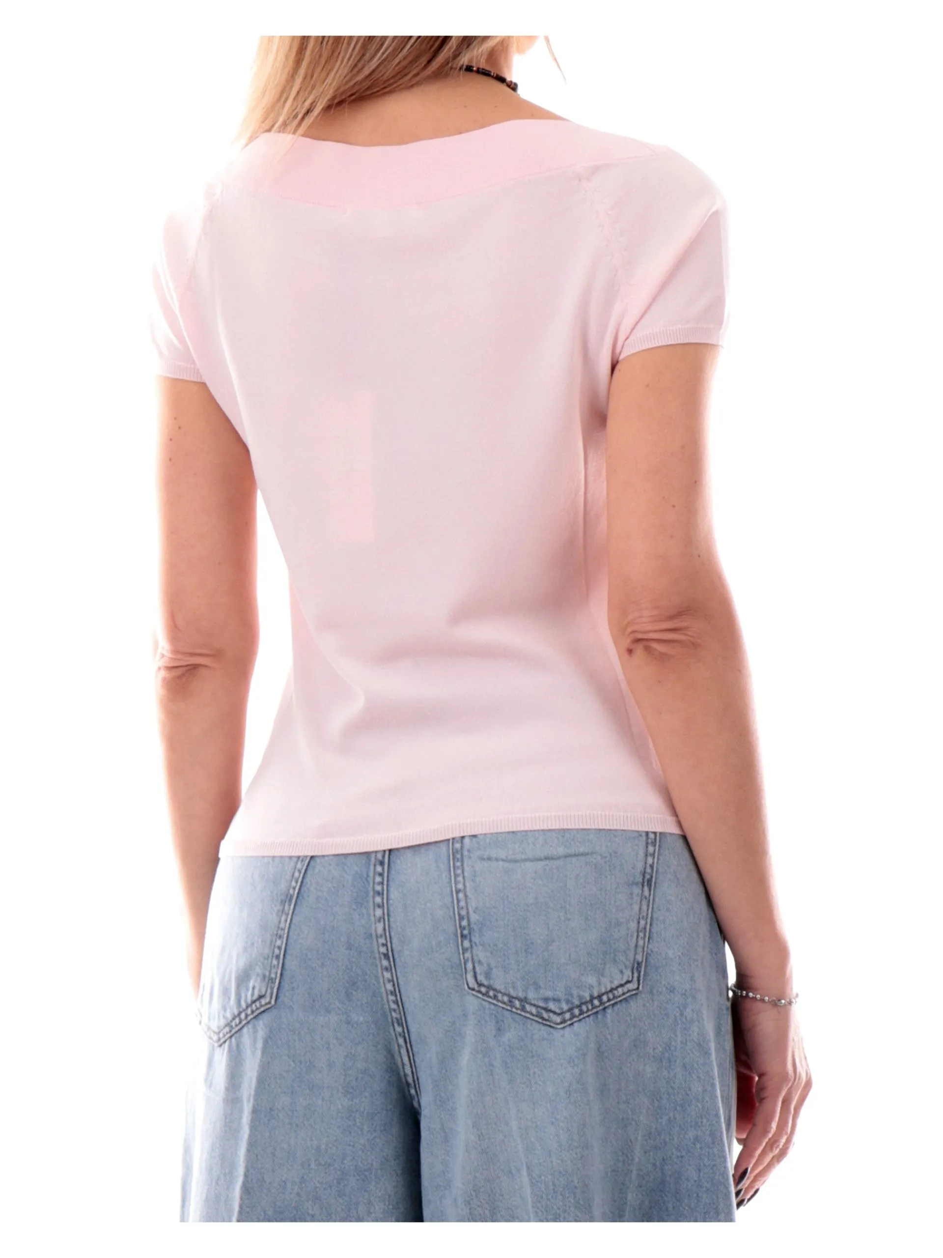 ANIS Maglie*Maglia rosa maniche aletta da donna Shiffer 251W6022