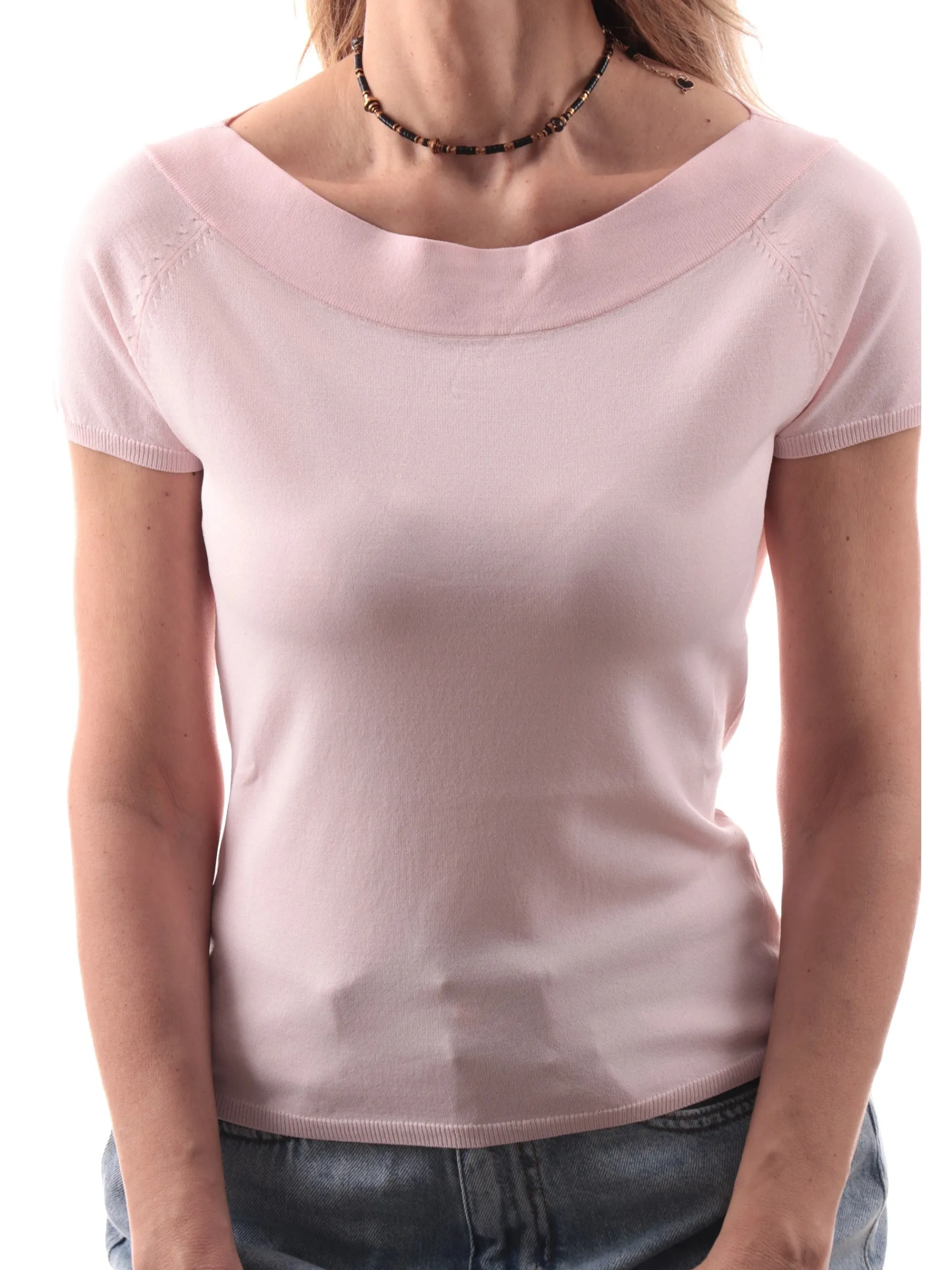 ANIS Maglie*Maglia rosa maniche aletta da donna Shiffer 251W6022