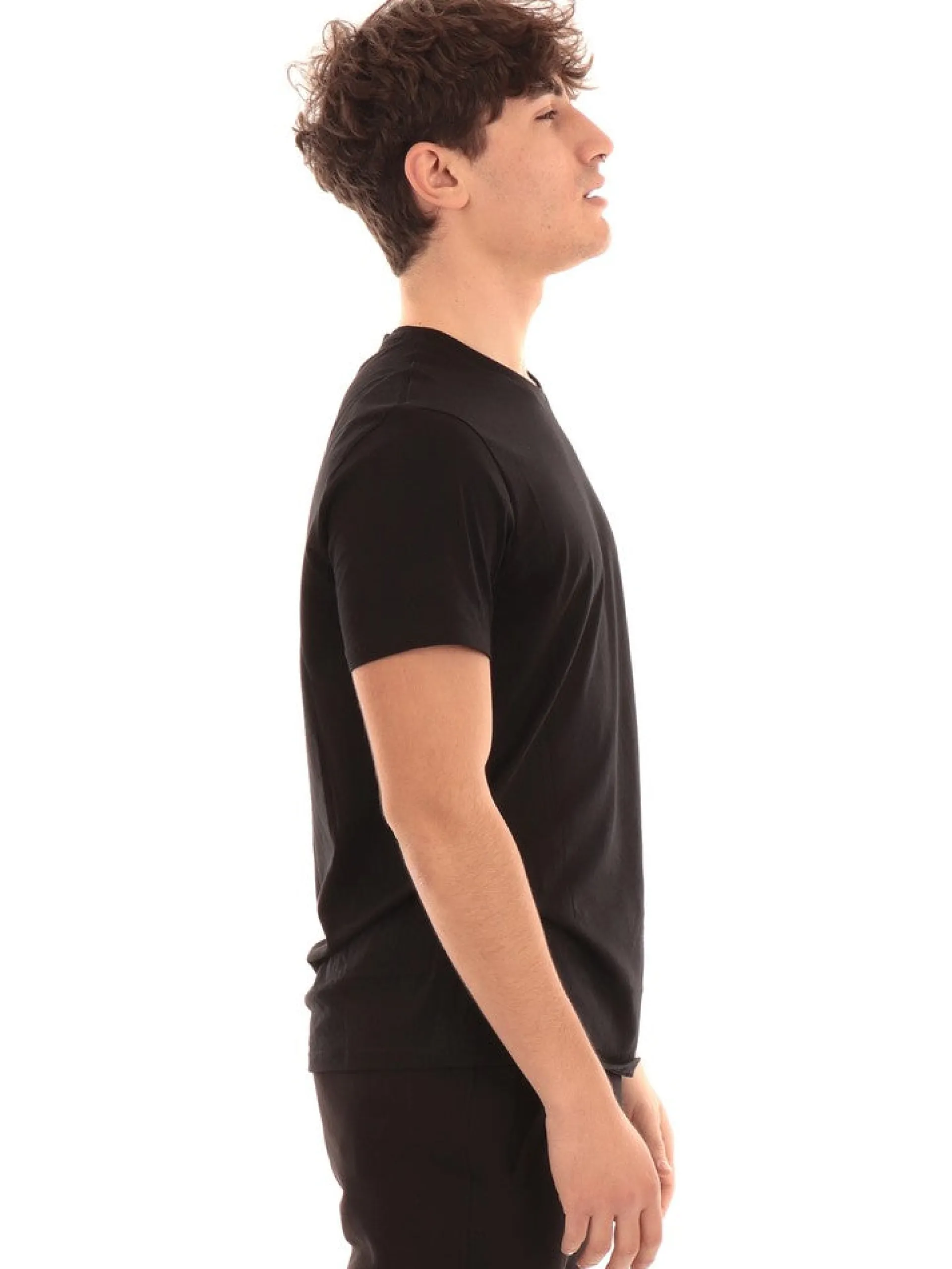 ARMANI EXCHANGE T-Shirt*Maglia AX nera da uomo 8NZT74ZJA5Z