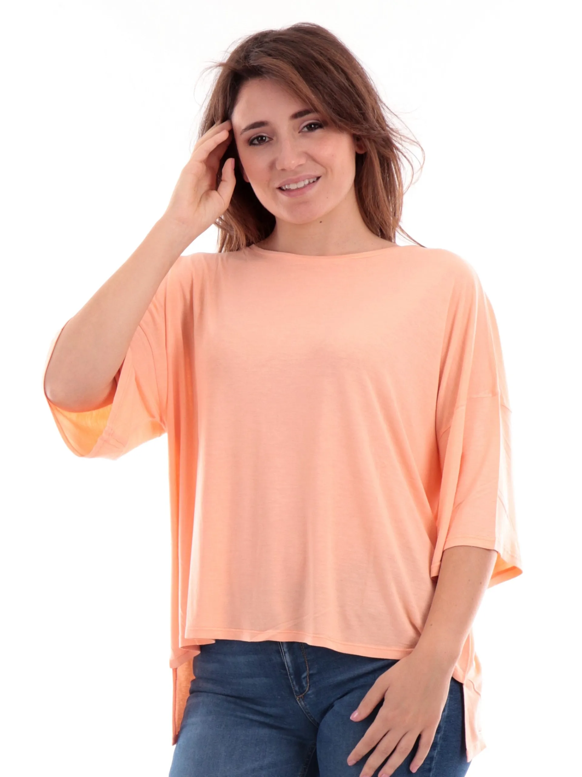 DEHA T-Shirt*Maglia arancione da donna B84423