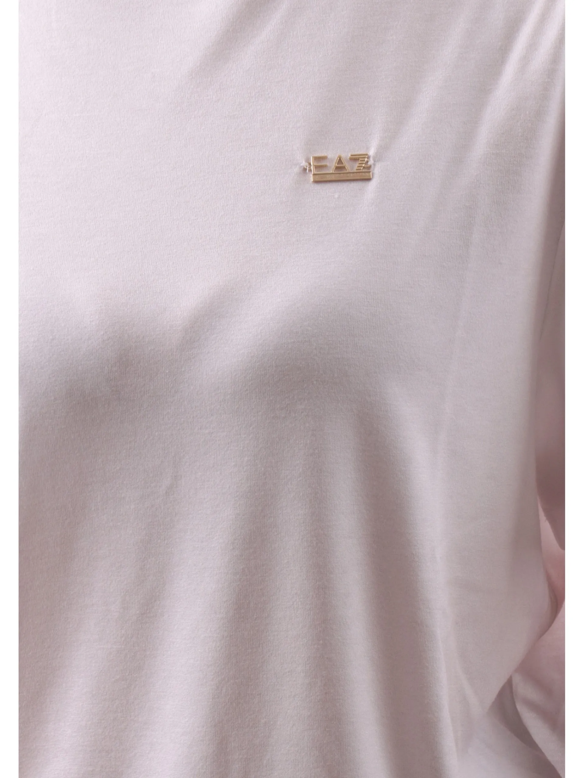 EMPORIO ARMANI 7 T-Shirt*Maglia Emporio Armani EA7 bianca da donna logo EA7 oro 7W000189AF13919 U0002
