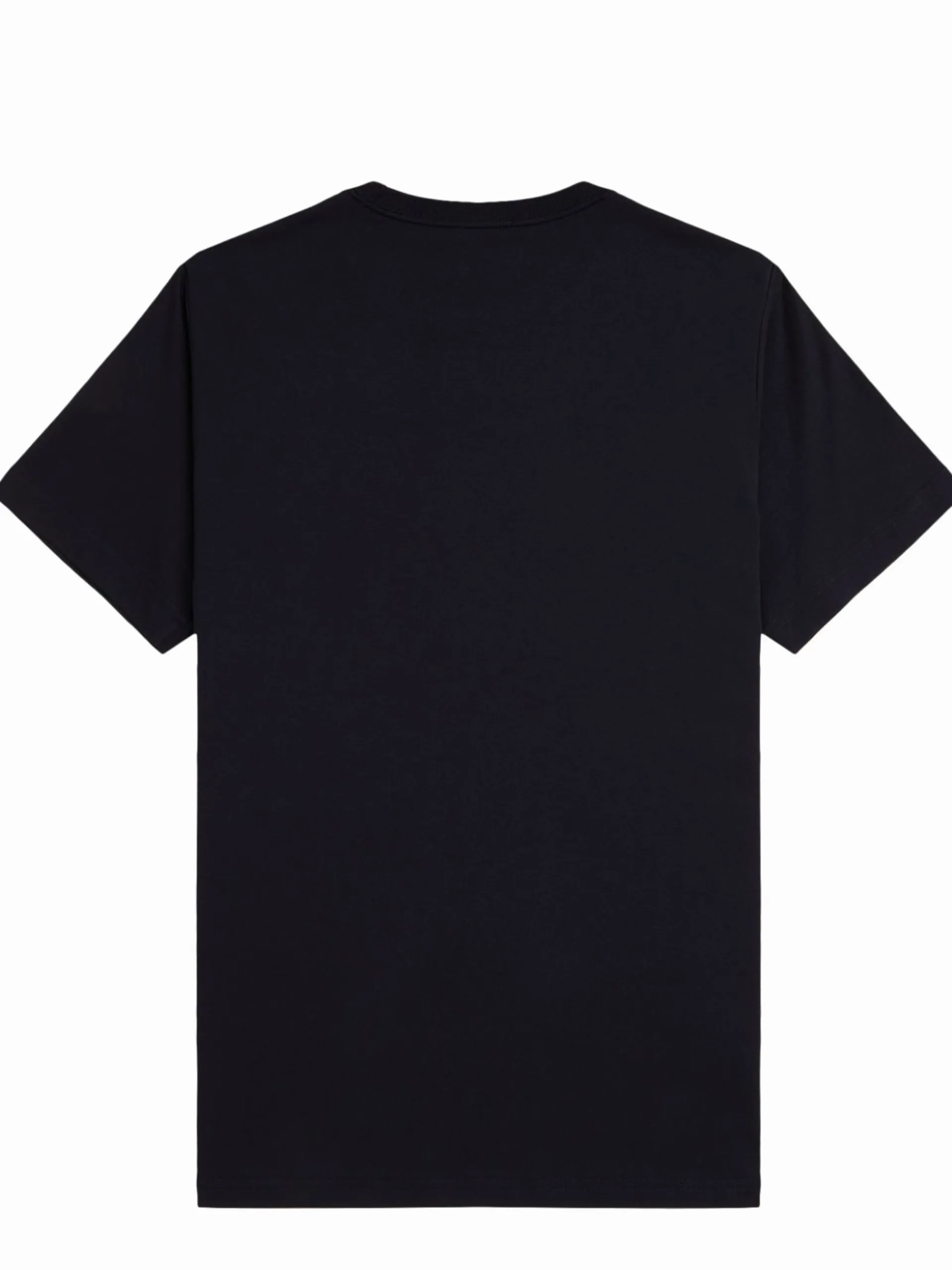 FRED PERRY T-Shirt*Maglia blu navy da uomo logo oro Crew Neck M1600