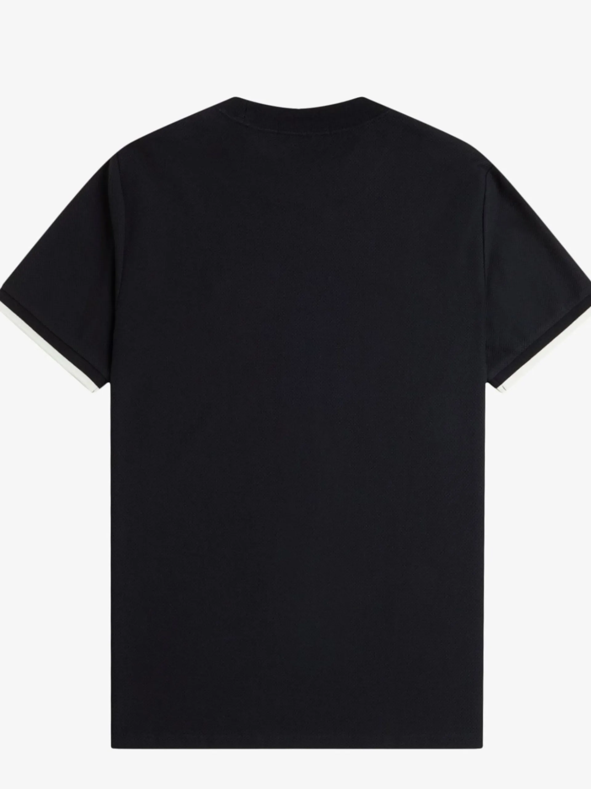 FRED PERRY T-Shirt*Maglia blu nido d'ape da uomo cotone piquet M4654