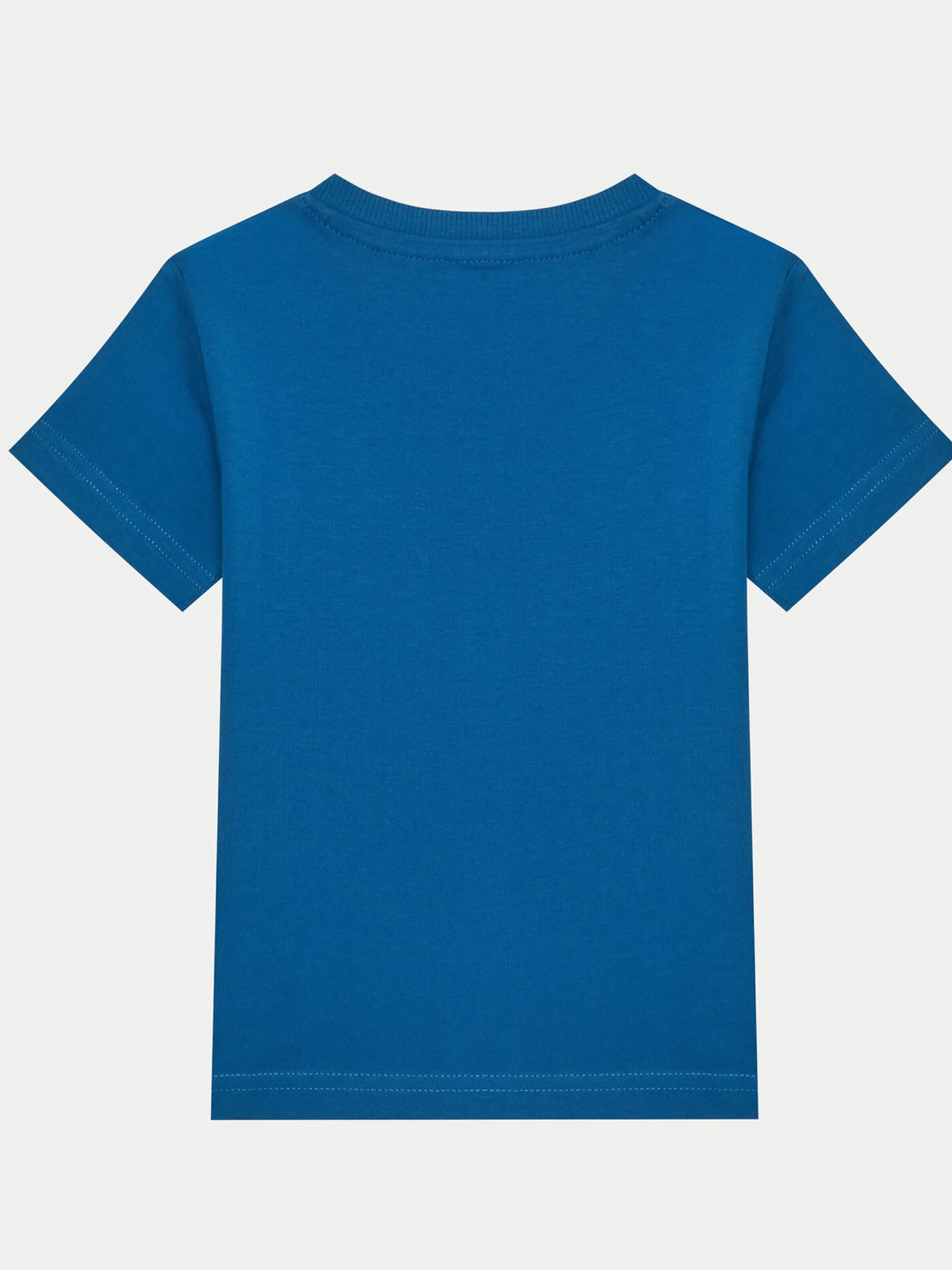 GUESS T-Shirt*Maglia blu da bambino maxi stampa patch gommato N5GI10K8HM4