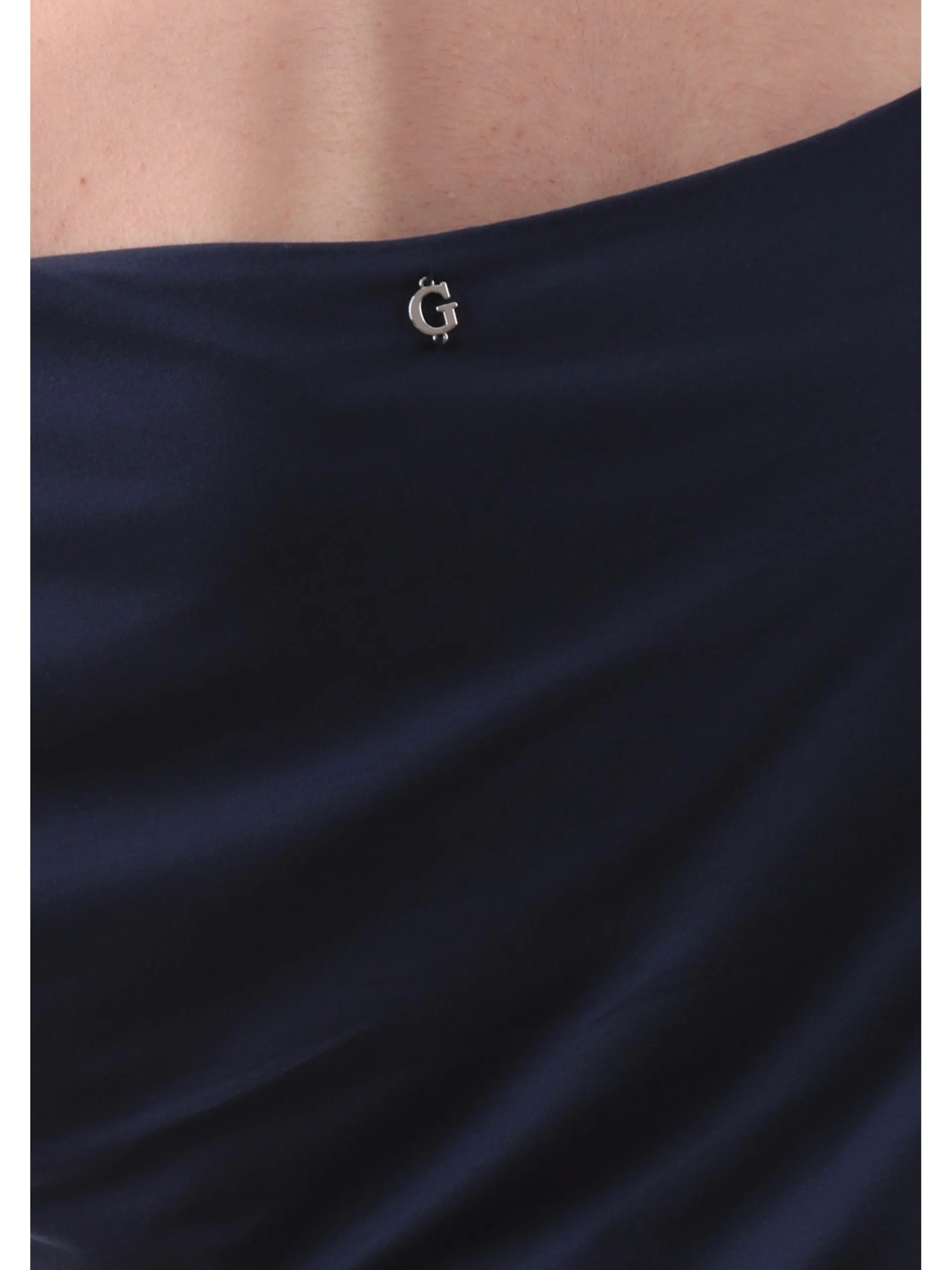 GUESS Maglie*Maglia Blu da donna monospalla W5GP46KACM2G7P1
