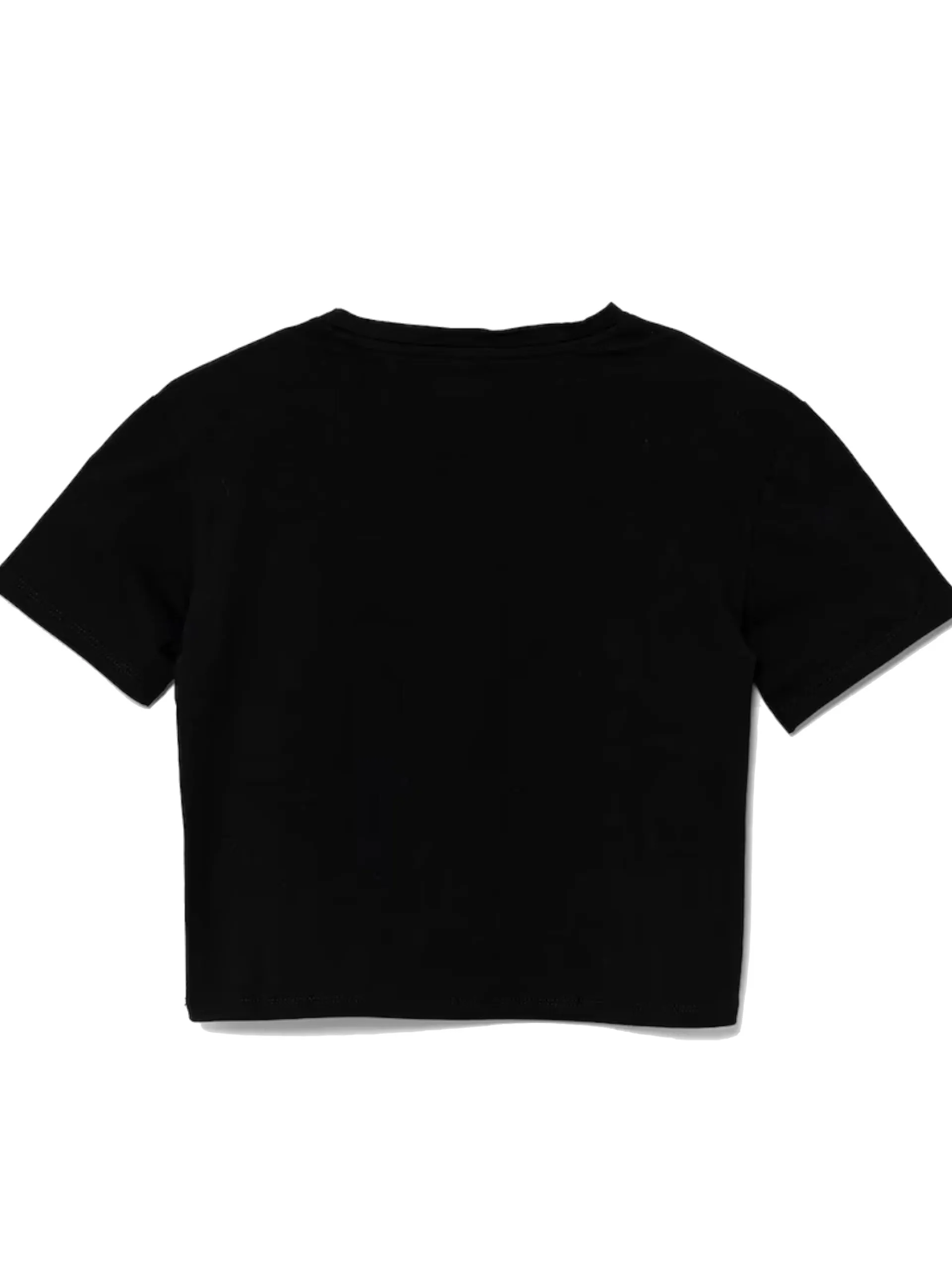 GUESS T-Shirt*Maglia nera da bambina maxi logo con paillettes J5GI04K6YW4