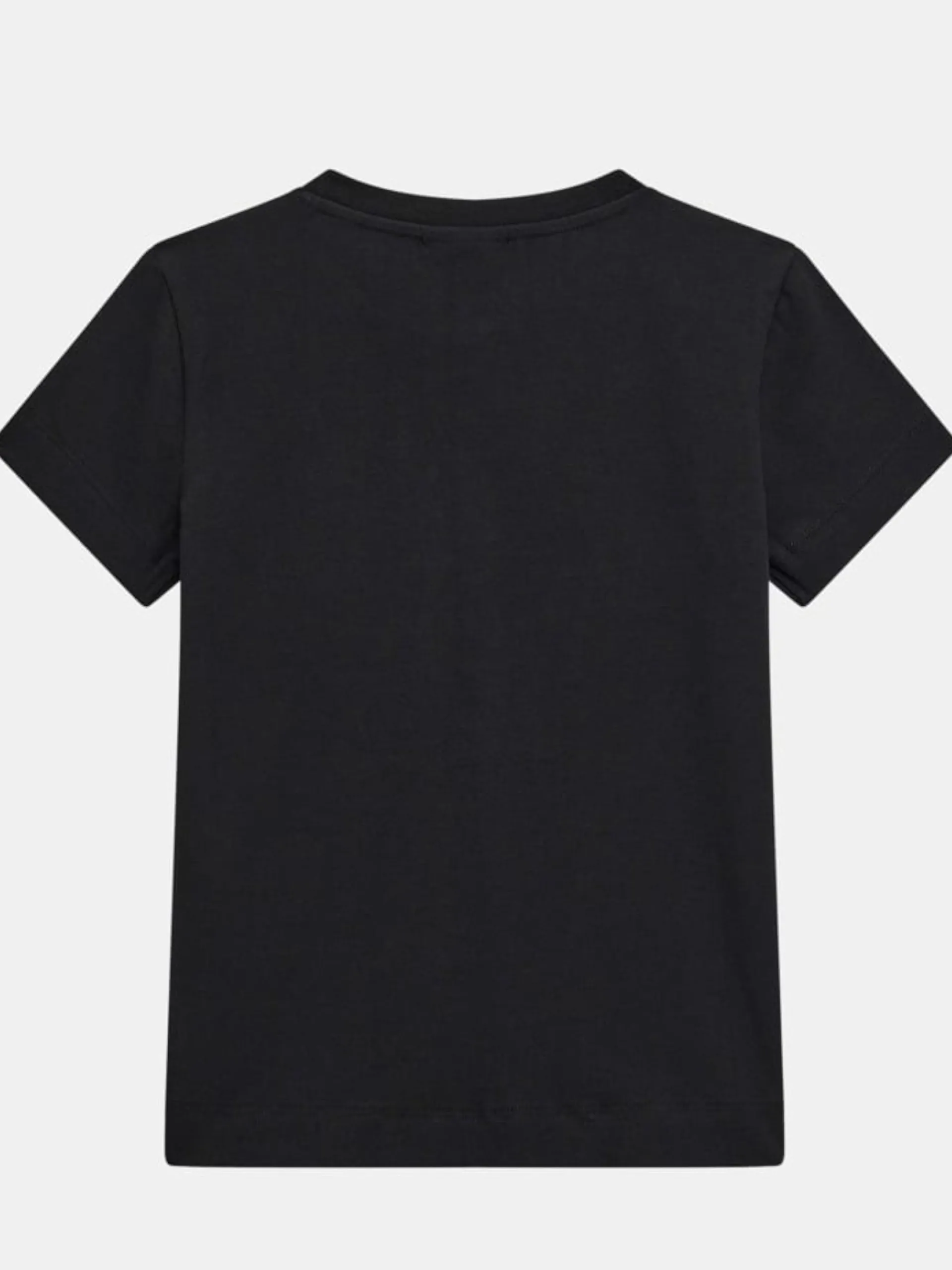 GUESS T-Shirt*Maglia nera da bambina con logo strass Minime J5RI46J1314