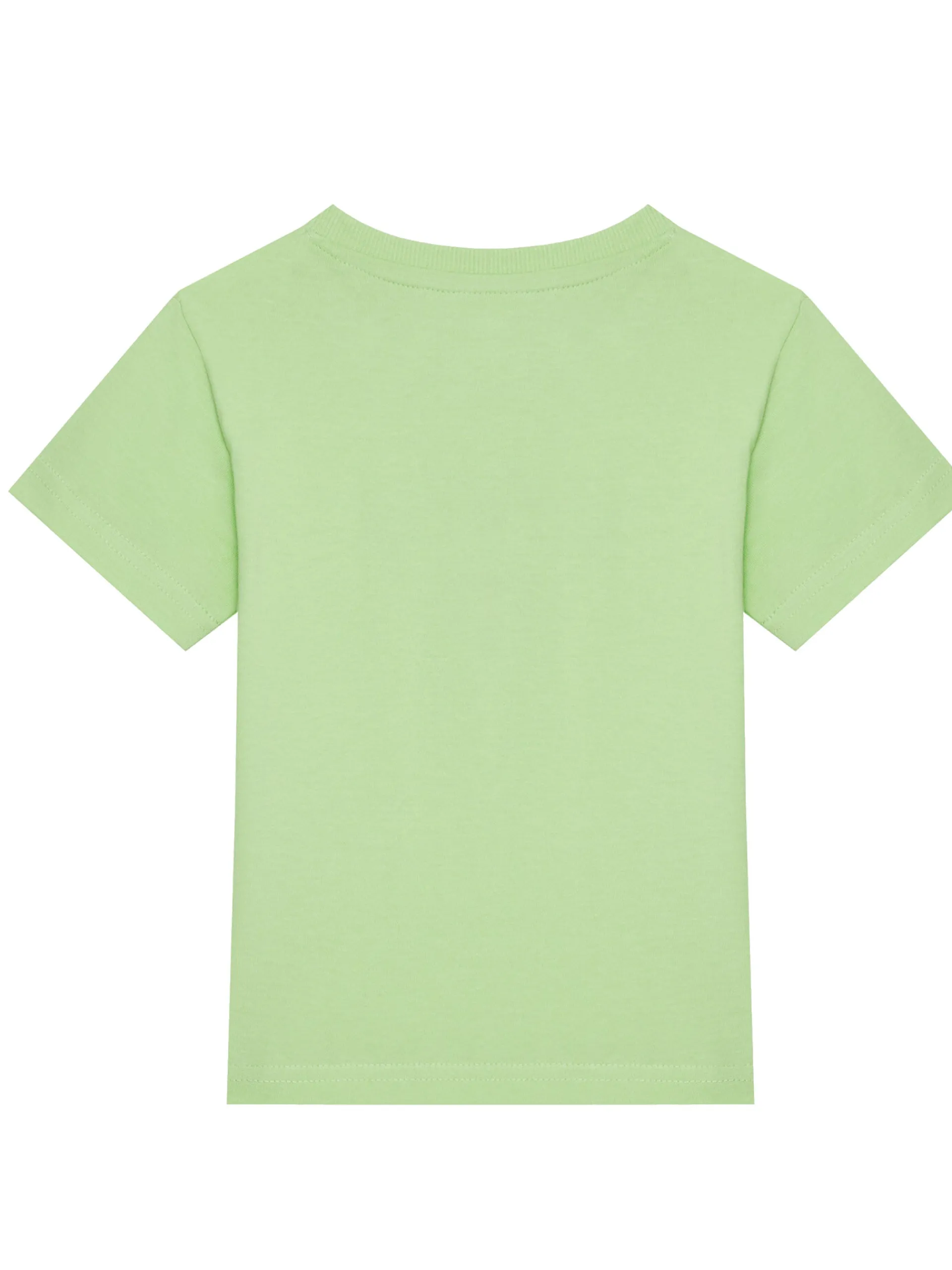 GUESS T-Shirt*Maglia verde da bambino maxi stampa patch gommato N5GI10K8HM4