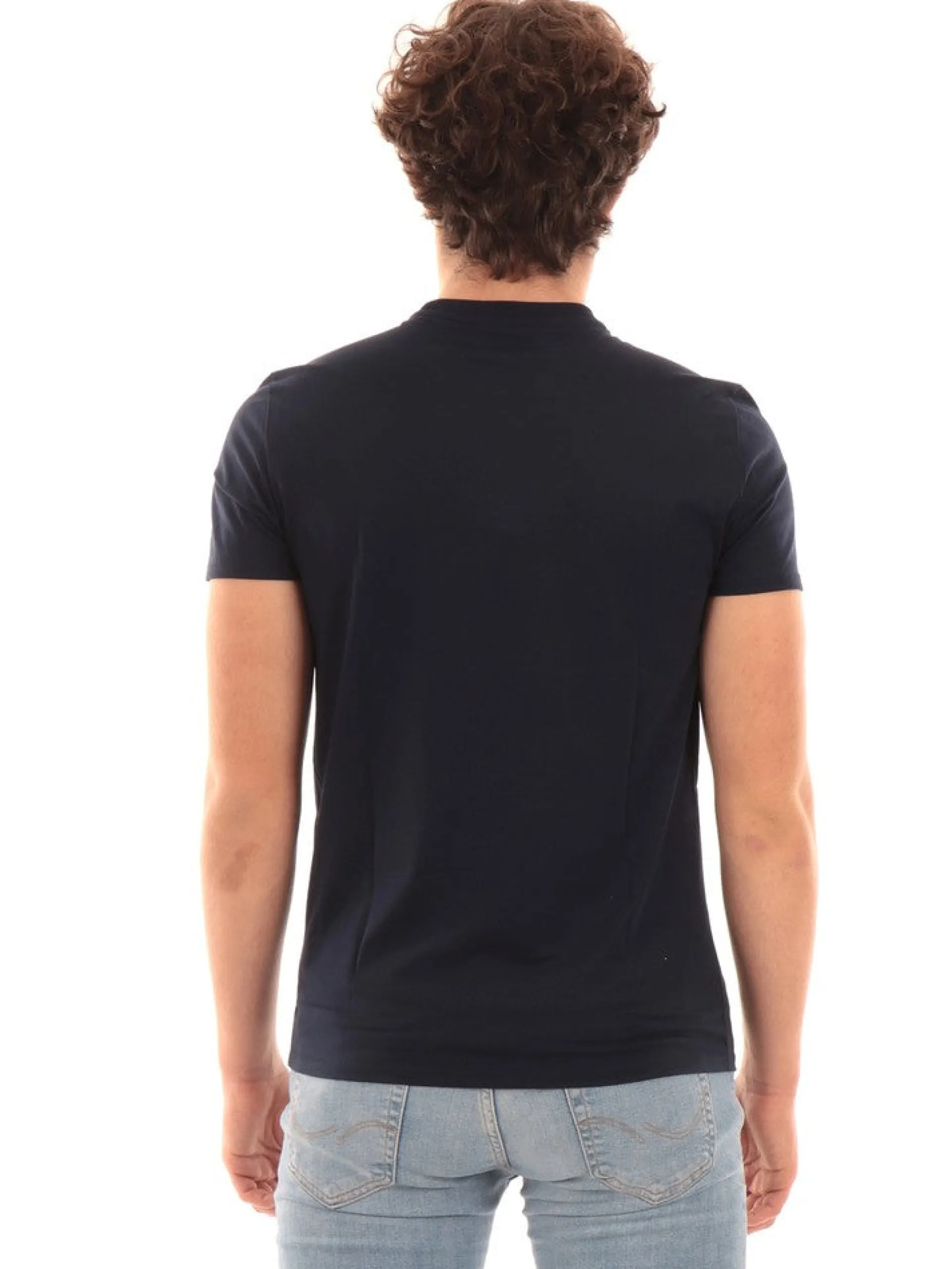 LACOSTE T-Shirt*Maglia blu marine da uomo TH6709