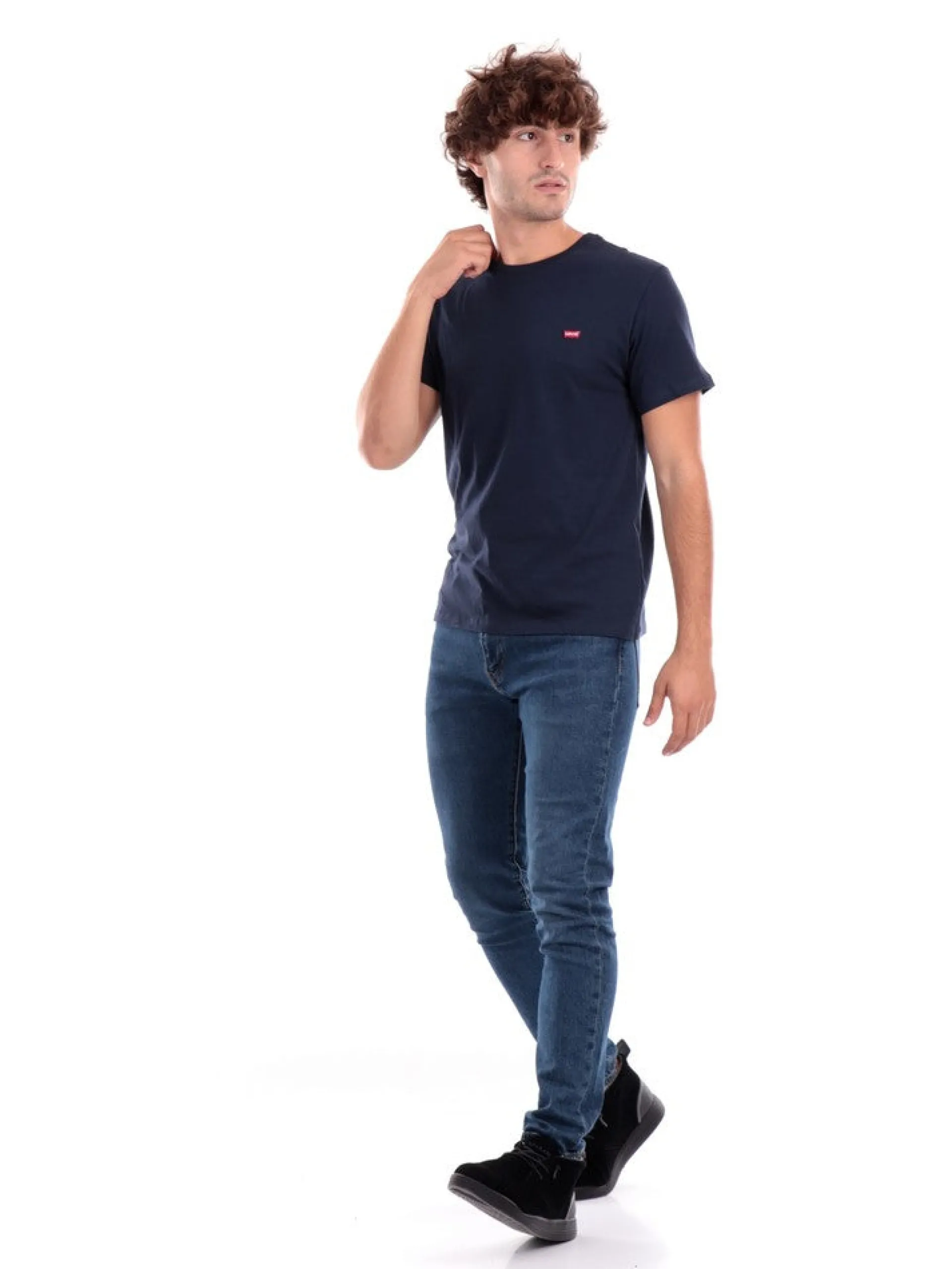 LEVIS T-Shirt*Maglia Levi's blu da uomo 566050
