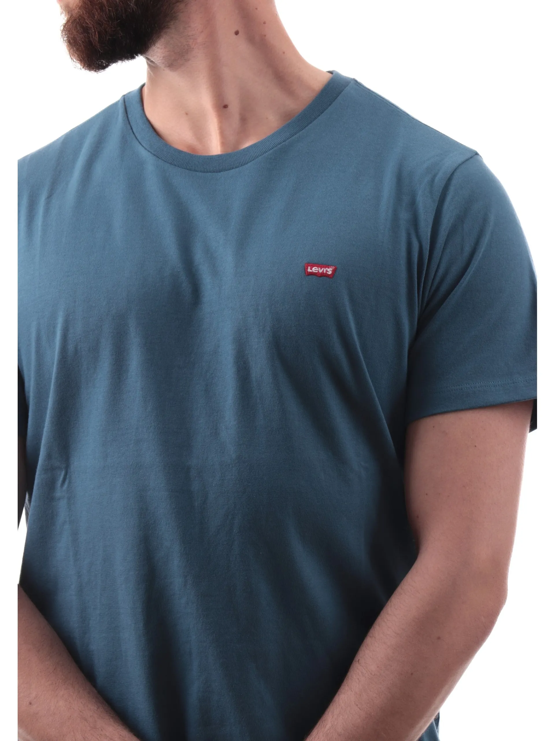LEVIS T-Shirt*Maglia celeste da uomo Original 5660502