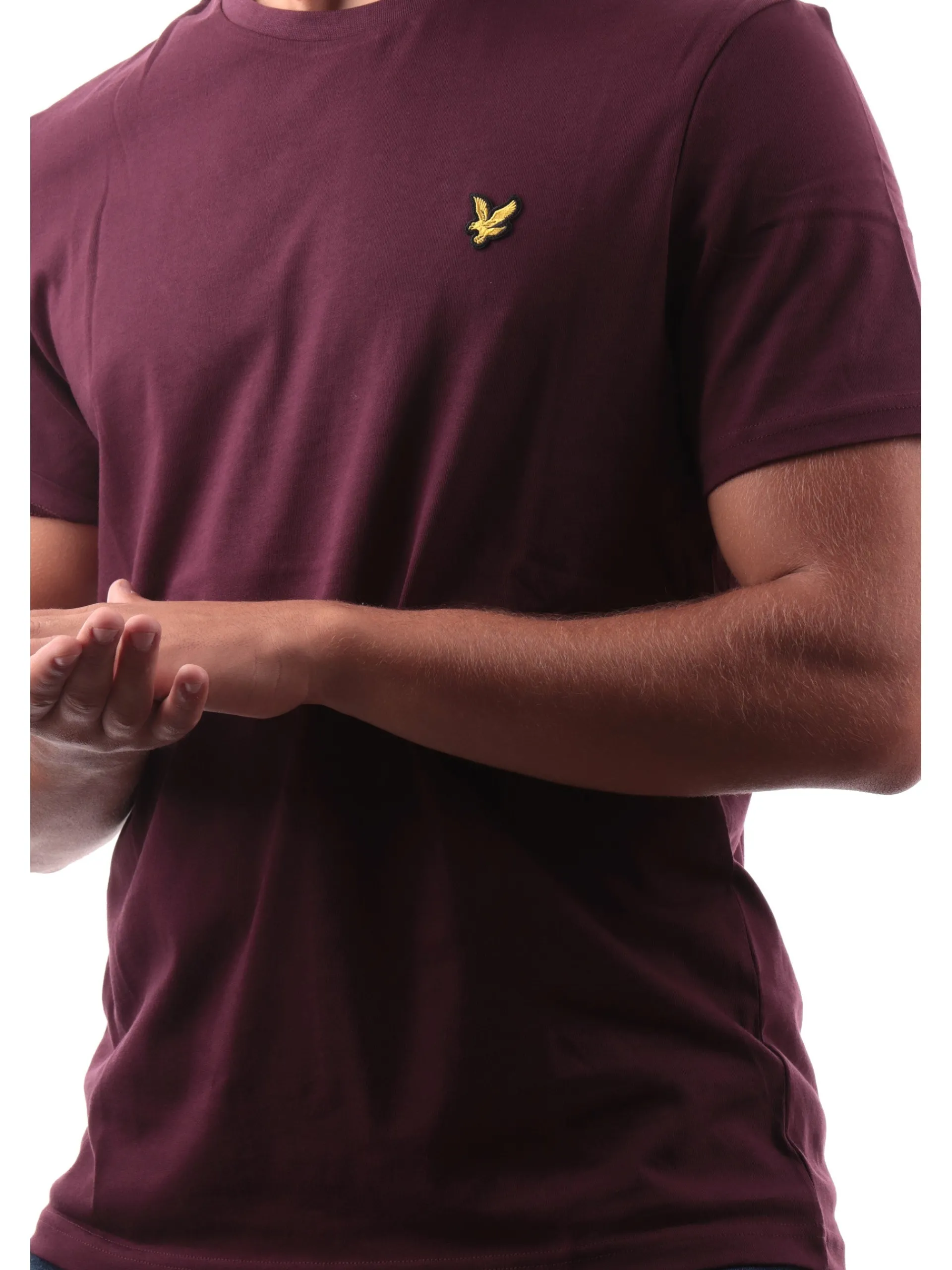 LYLE & SCOTT T-Shirt*Maglia bordeuax da uomo TS400VOG