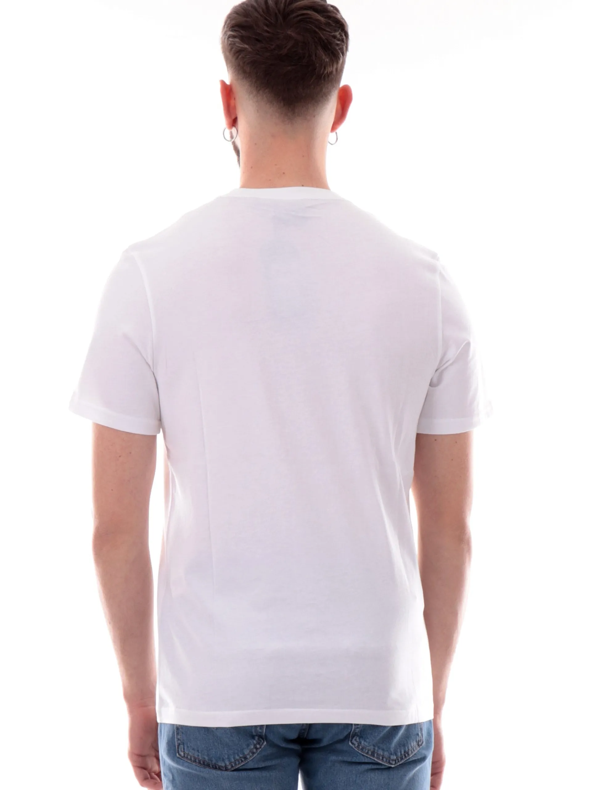 LYLE & SCOTT T-Shirt*Maglia Lyle Scott bianca da uomo con taschino Contrast Pocket TS831VOG