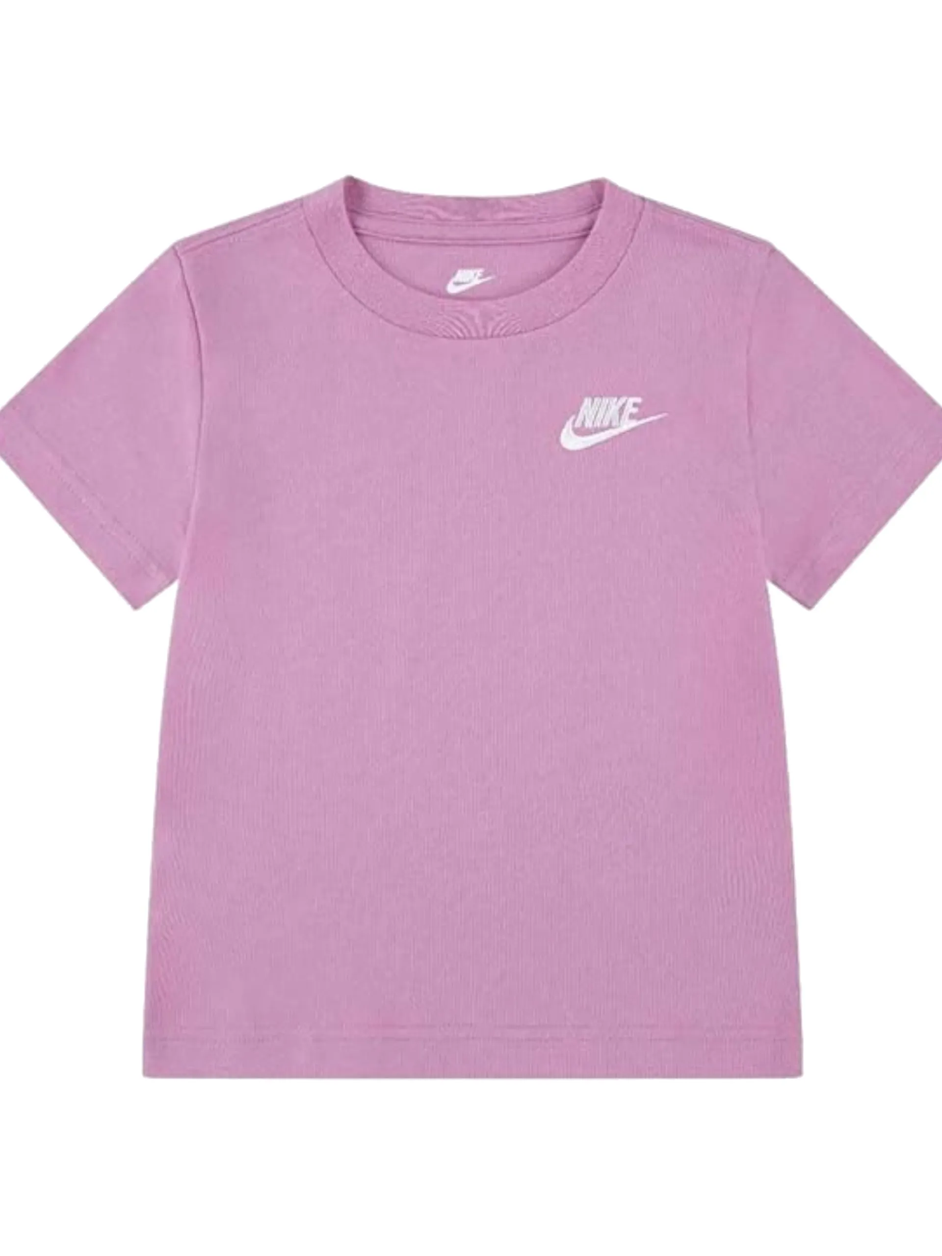 NIKE T-Shirt*Maglia rosa da bambina logo ricamato 36C545