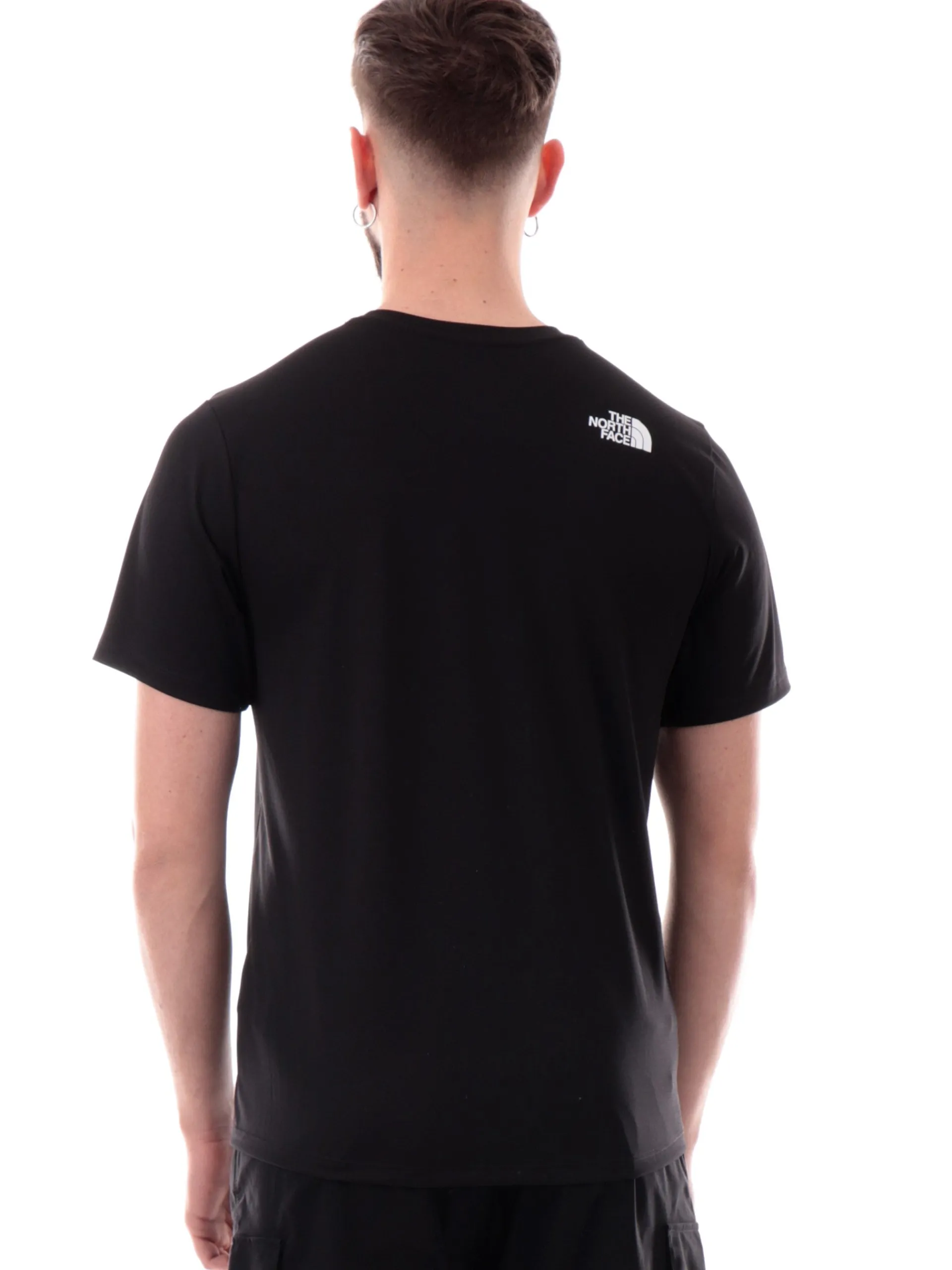 THE NORTH FACE T-Shirt*Maglia North Face nera tecnica da uomo tessuto traspirante NF0A894B