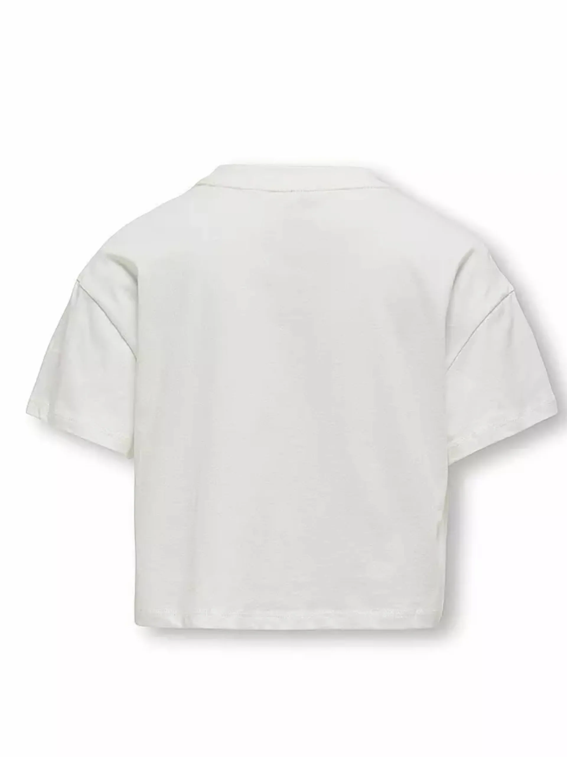 ONLY T-Shirt*Maglia bianca vestibilità morbida da bambina con patch Iconic 15347328