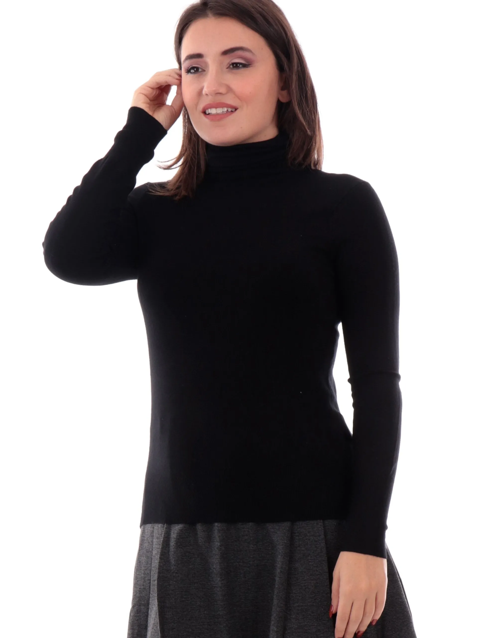 ONLY Maglie*Maglia Nera da Donna