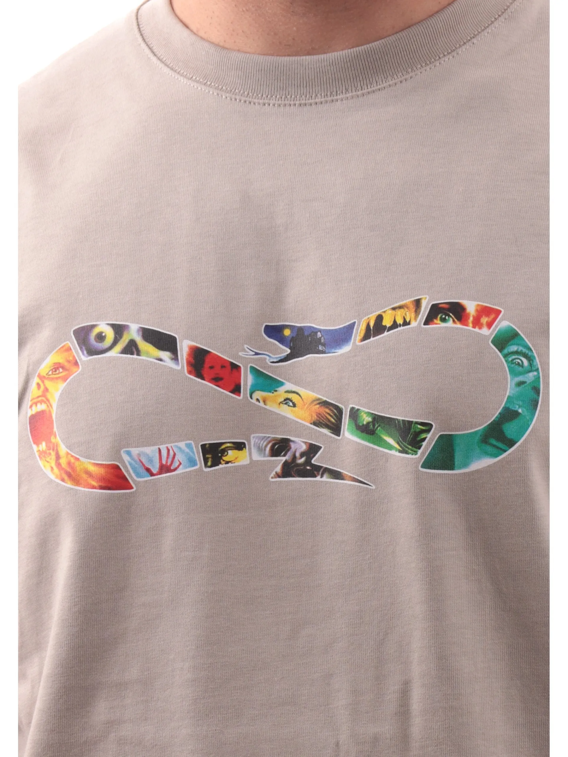 PROPAGANDA T-Shirt*Maglia beige Logo VHS 25SSPRTS
