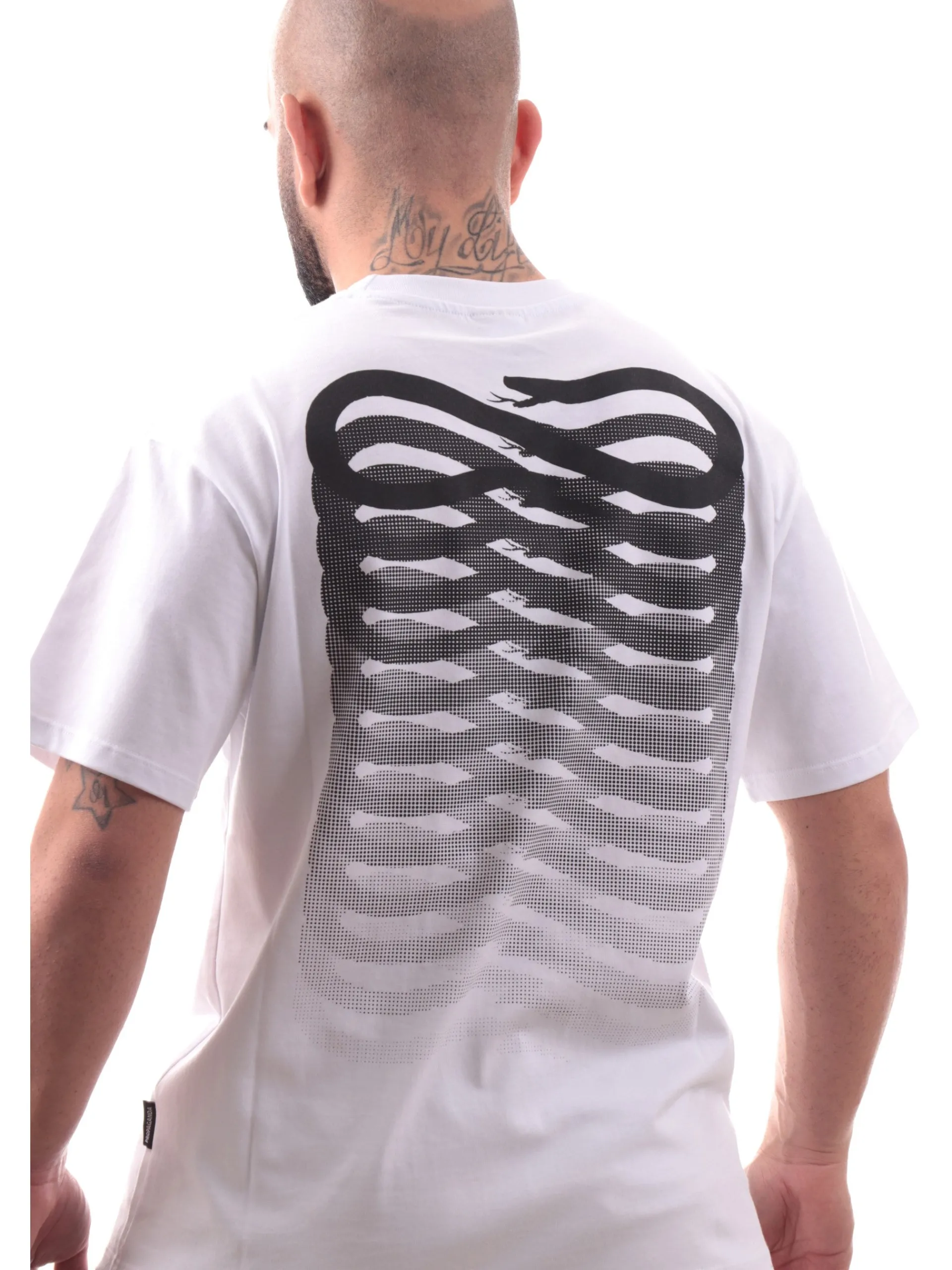 PROPAGANDA T-Shirt*Maglia bianca Ribs Classic 25SSPRTS