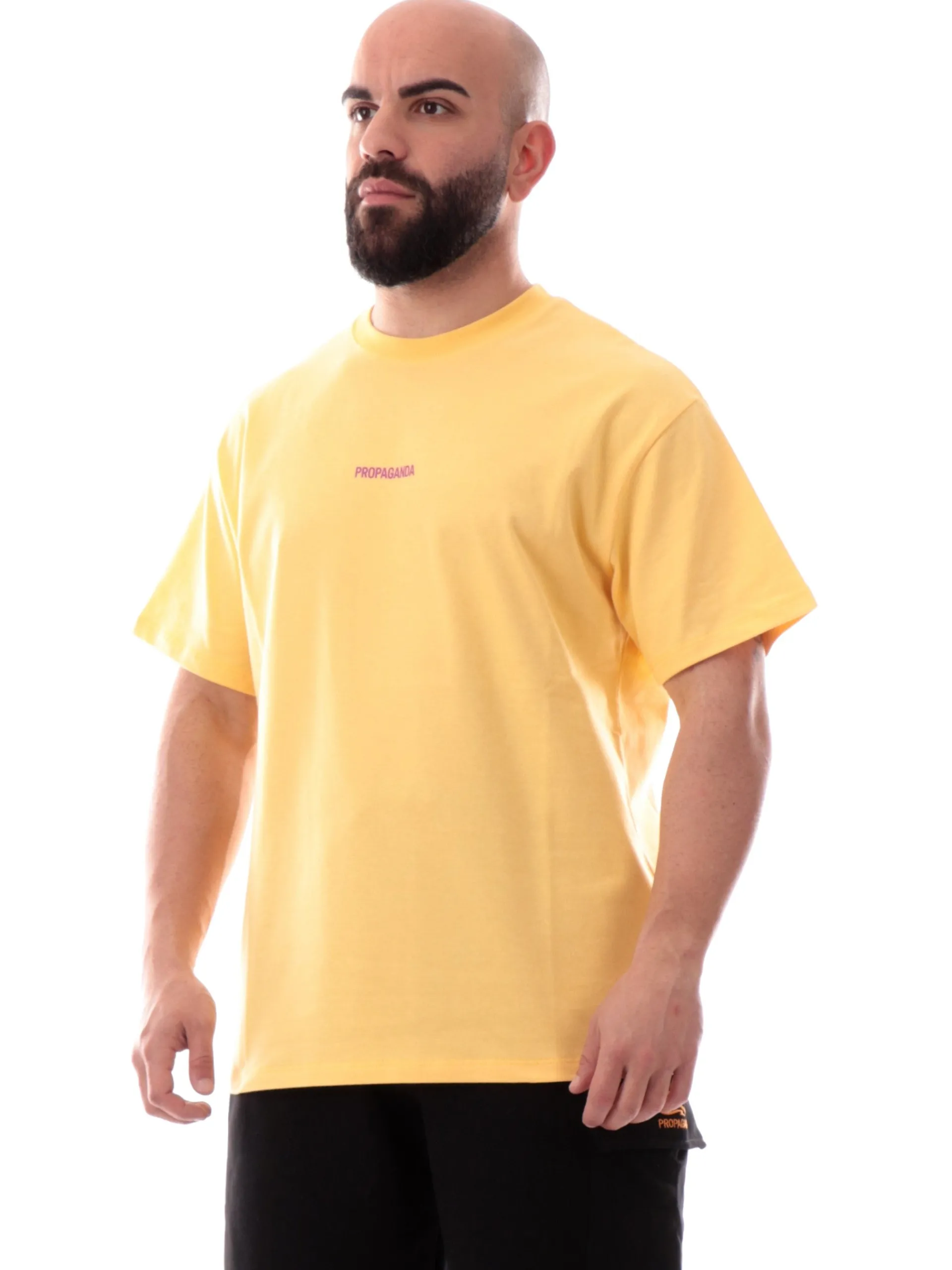 PROPAGANDA T-Shirt*Maglia gialla Ribs Classic 25SSPRTS