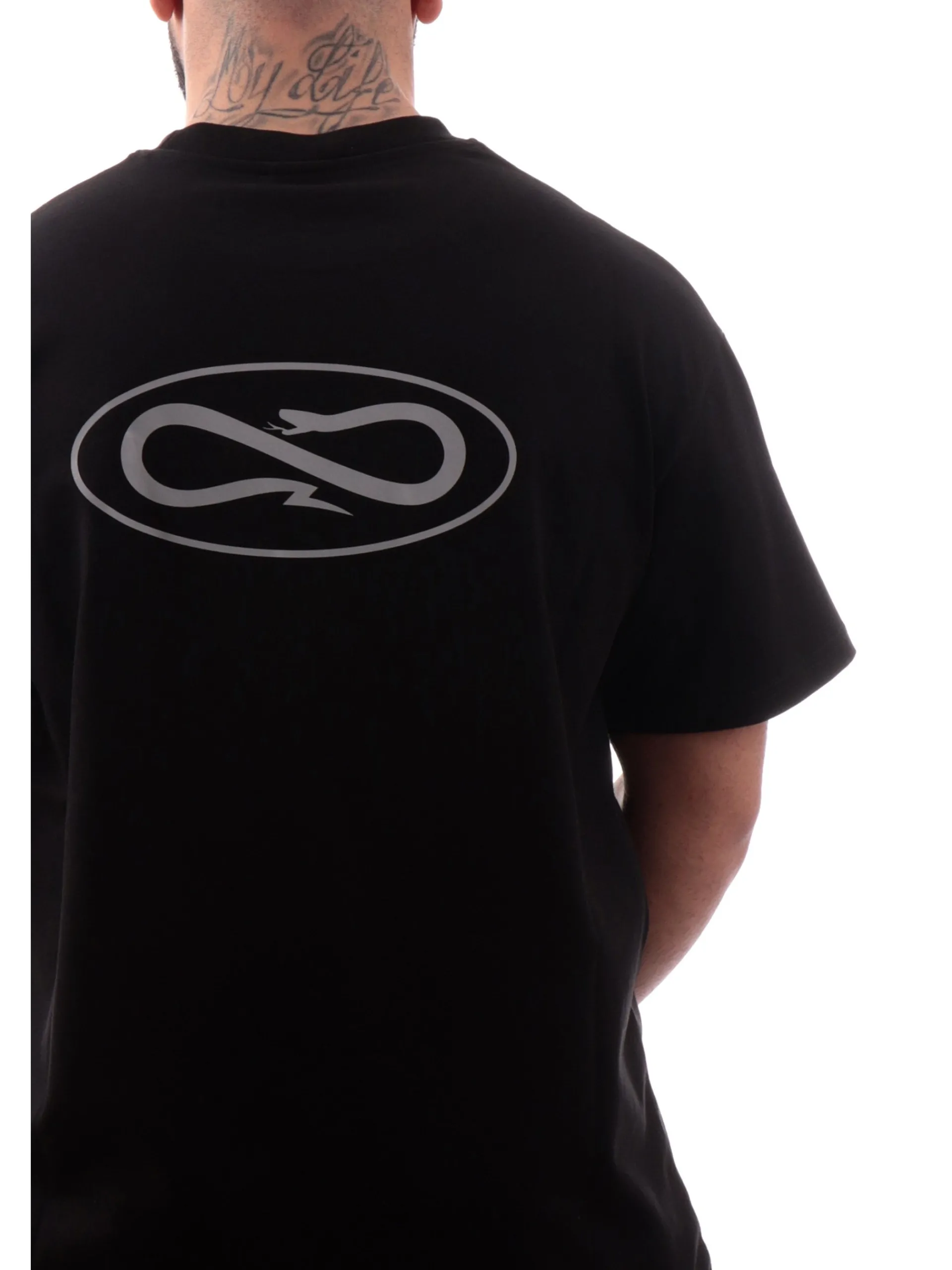 PROPAGANDA T-Shirt*Maglia nera Logo Atom 25SSPRTS