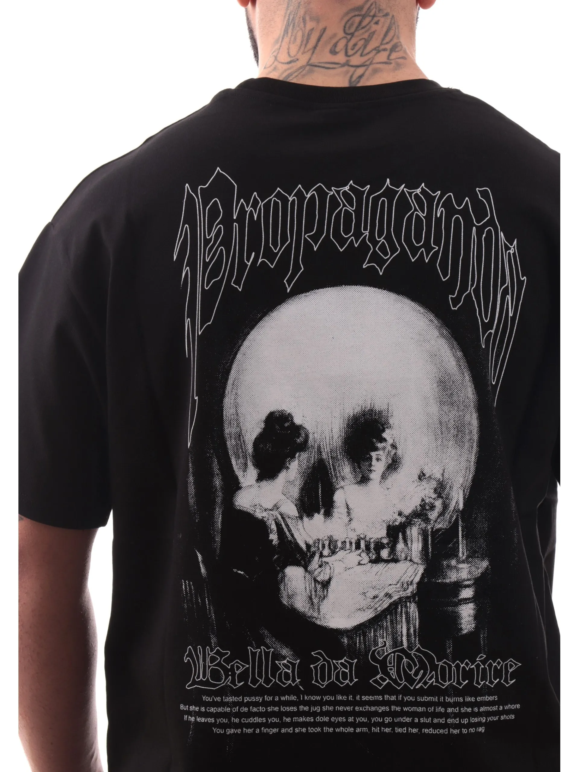 PROPAGANDA T-Shirt*Maglia nera Vanity 25SSPRTS