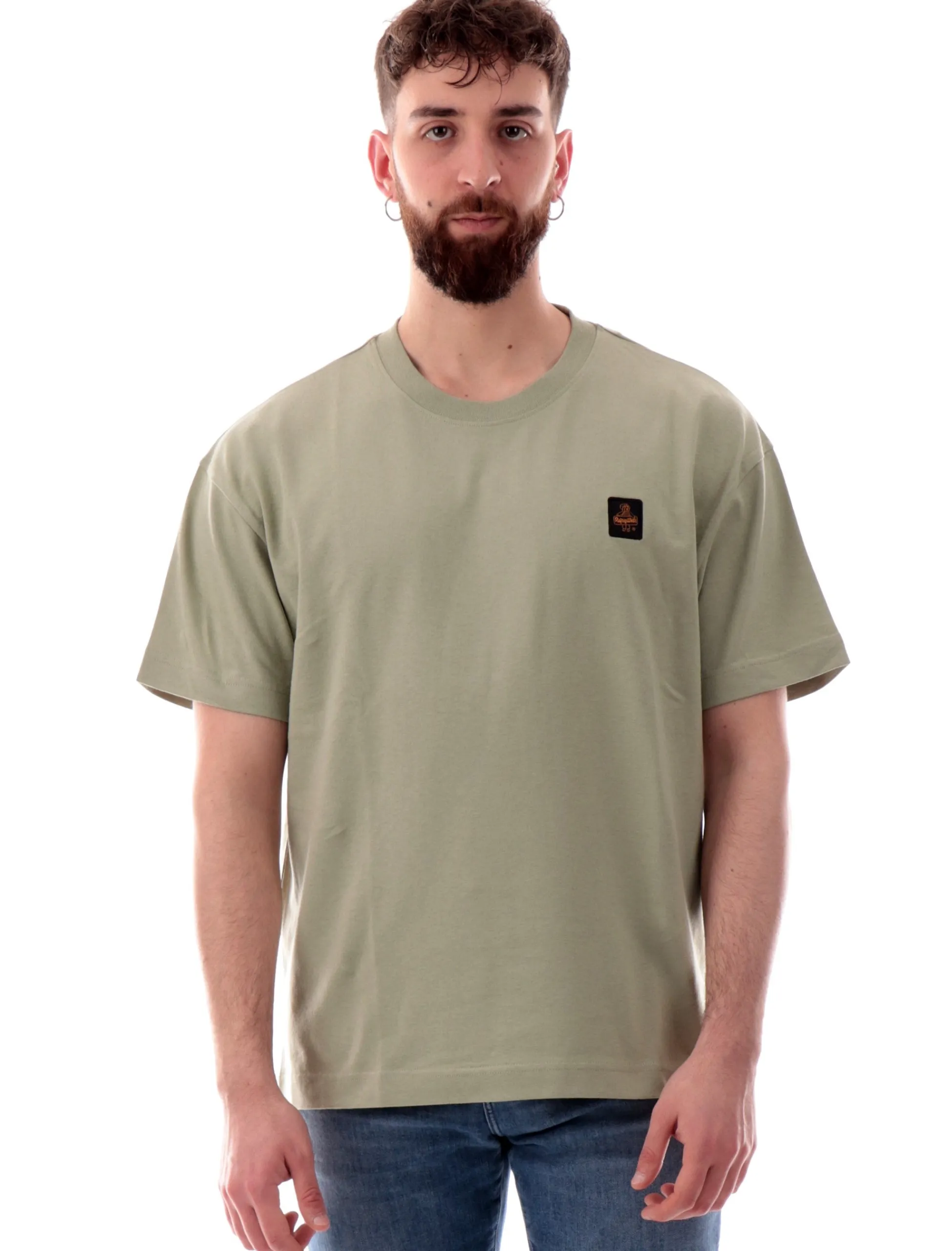 REFRIGIWEAR T-Shirt*Maglia verde da uomo Dublin vestibilità morbida T63500