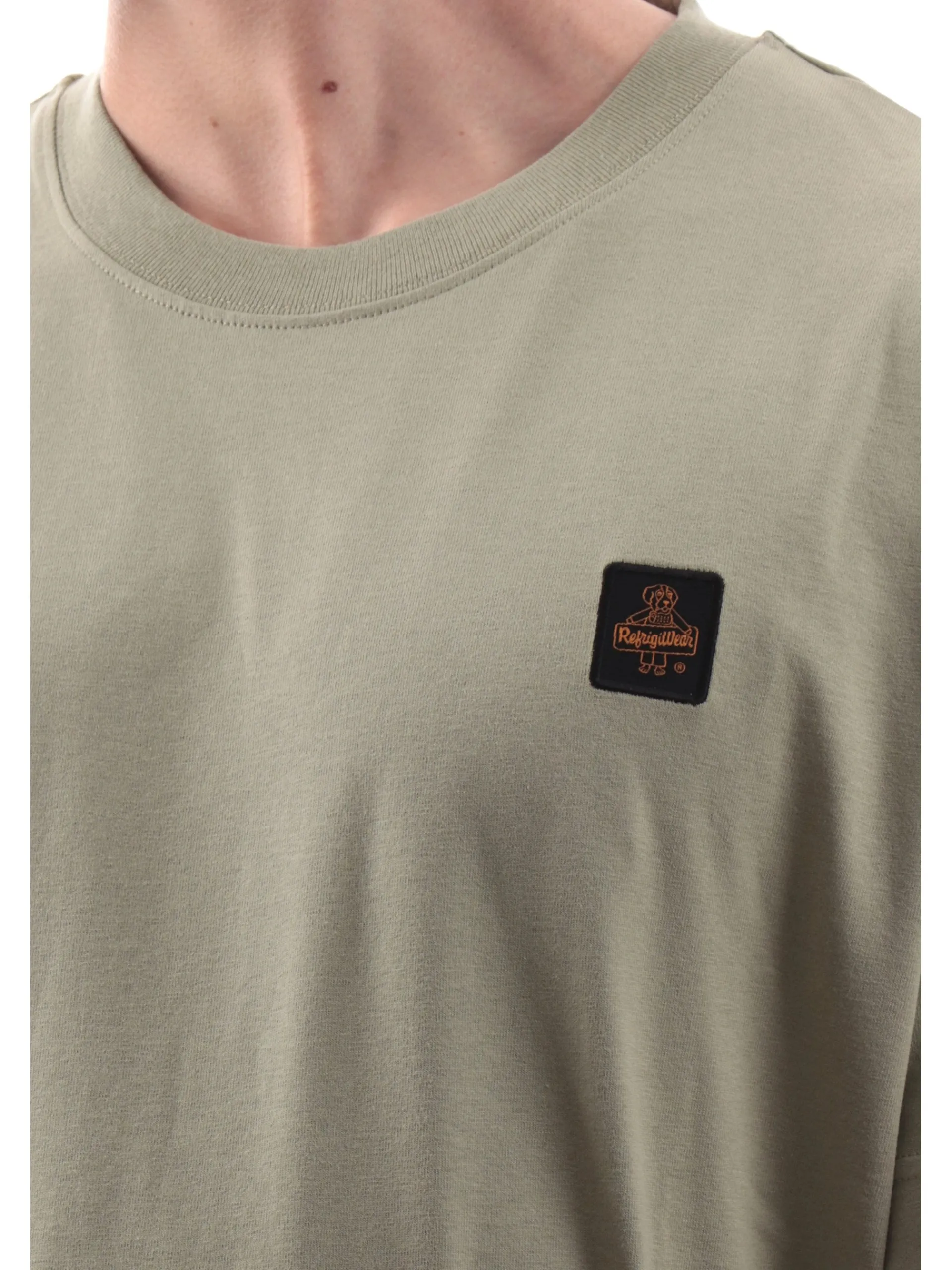 REFRIGIWEAR T-Shirt*Maglia verde da uomo Dublin vestibilità morbida T63500