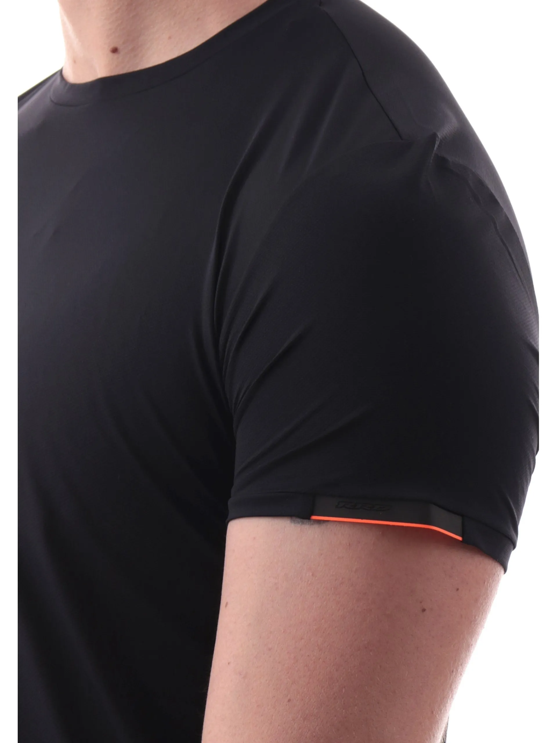 RRD Camicie*Maglia blu black Oxford Logo Shirty da uomo con banda logata 25216