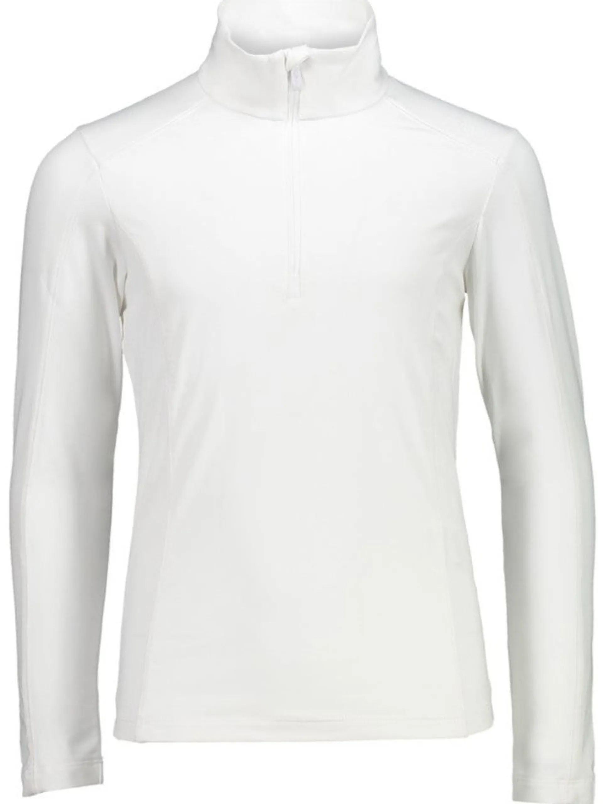 CMP Abbigliamento*Maglia Termica bianca da Bambina a collo alto mezza zip neve 30L1135